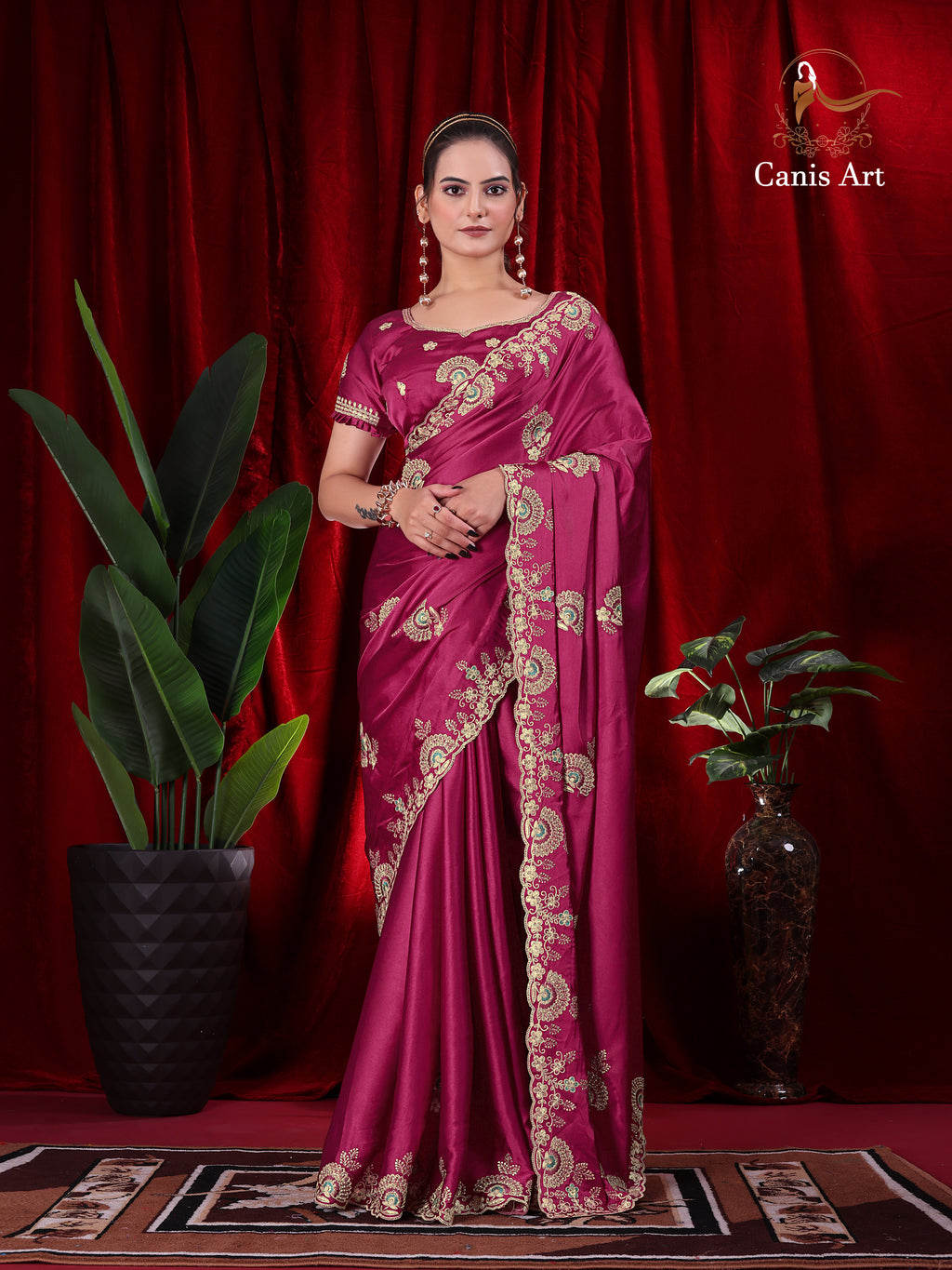 Heavy fendy satin silk