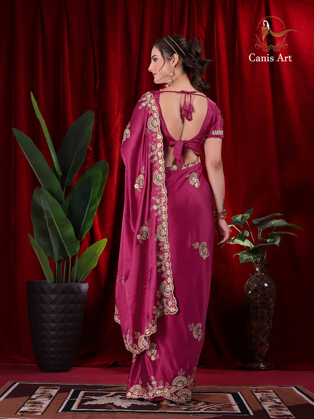 Heavy fendy satin silk