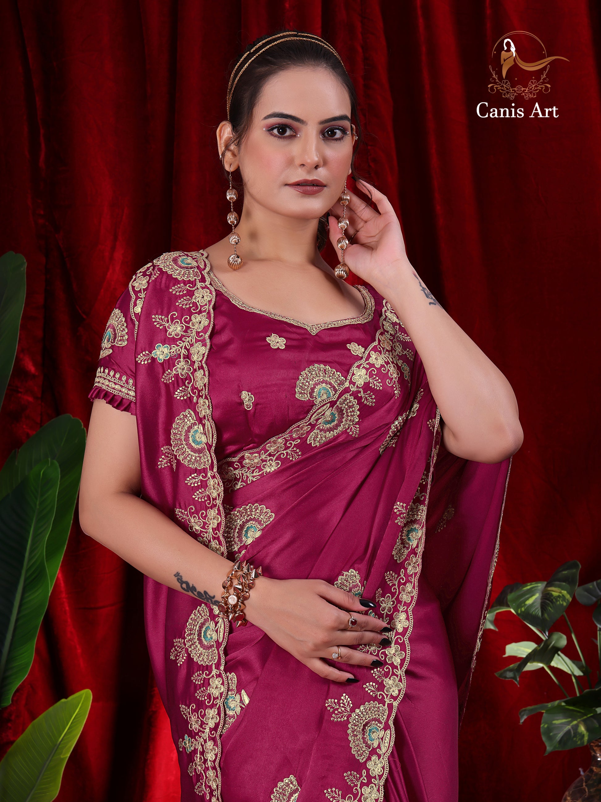 Heavy fendy satin silk