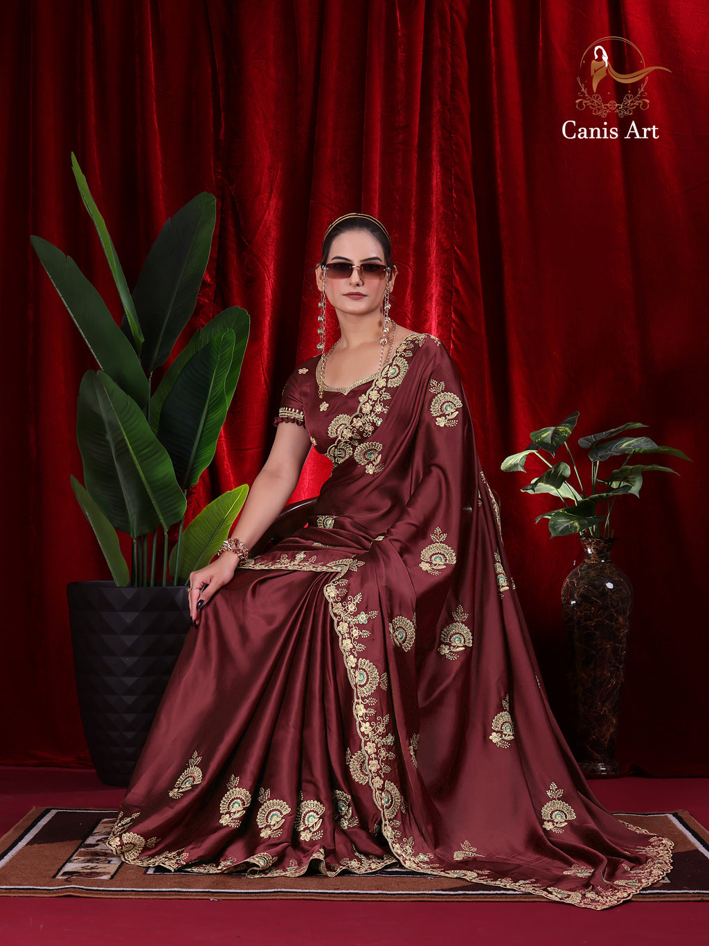 Heavy fendy satin silk