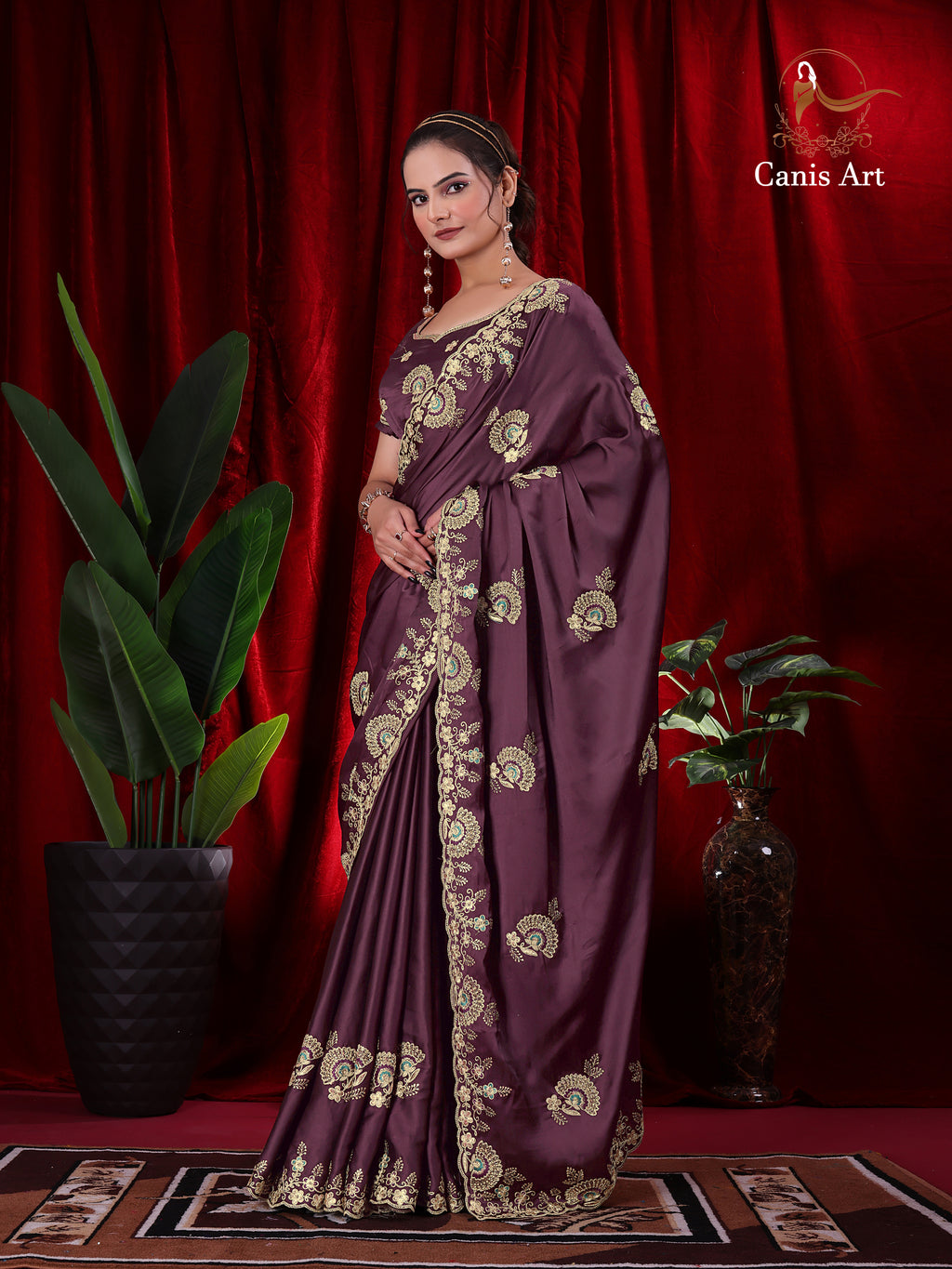 Heavy fendy satin silk