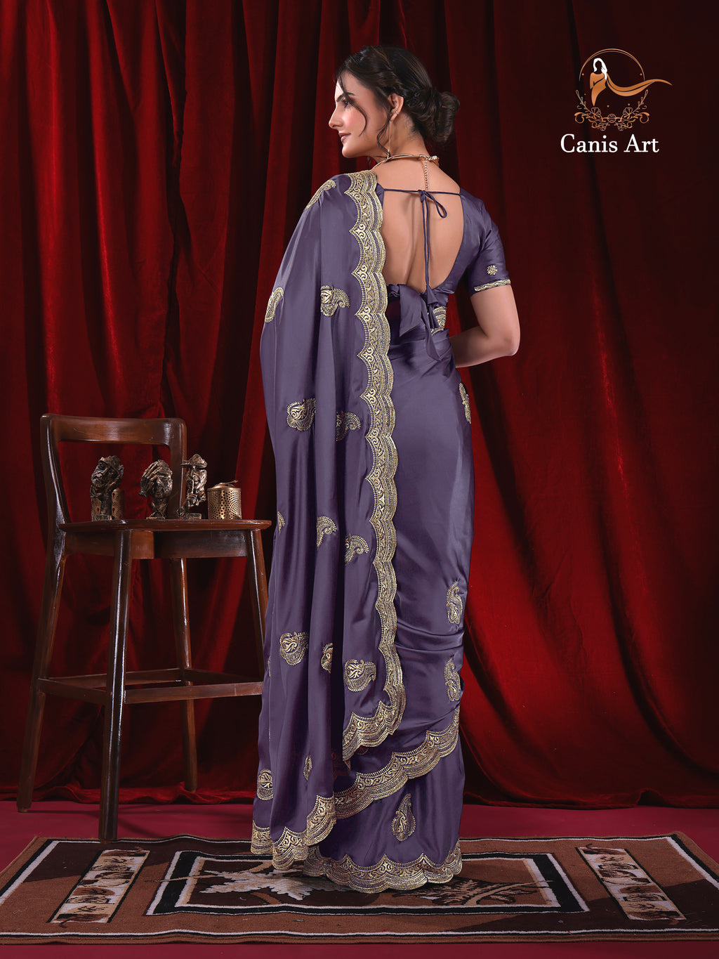 Heavy fendy satin silk