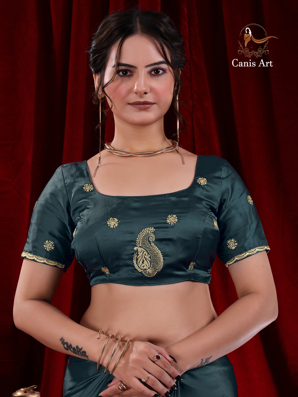 Heavy fendy satin silk