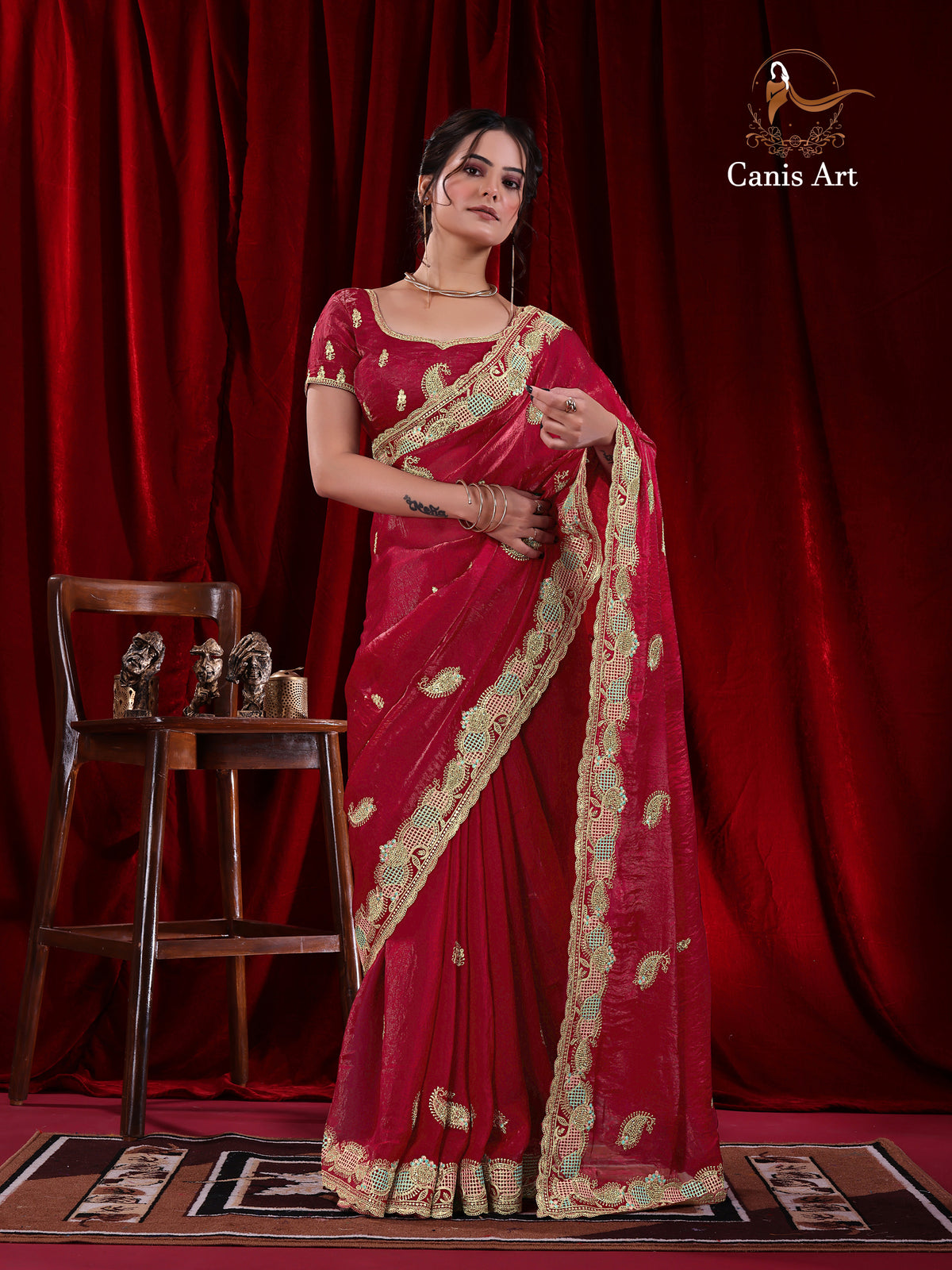 Heavy fendy satin silk