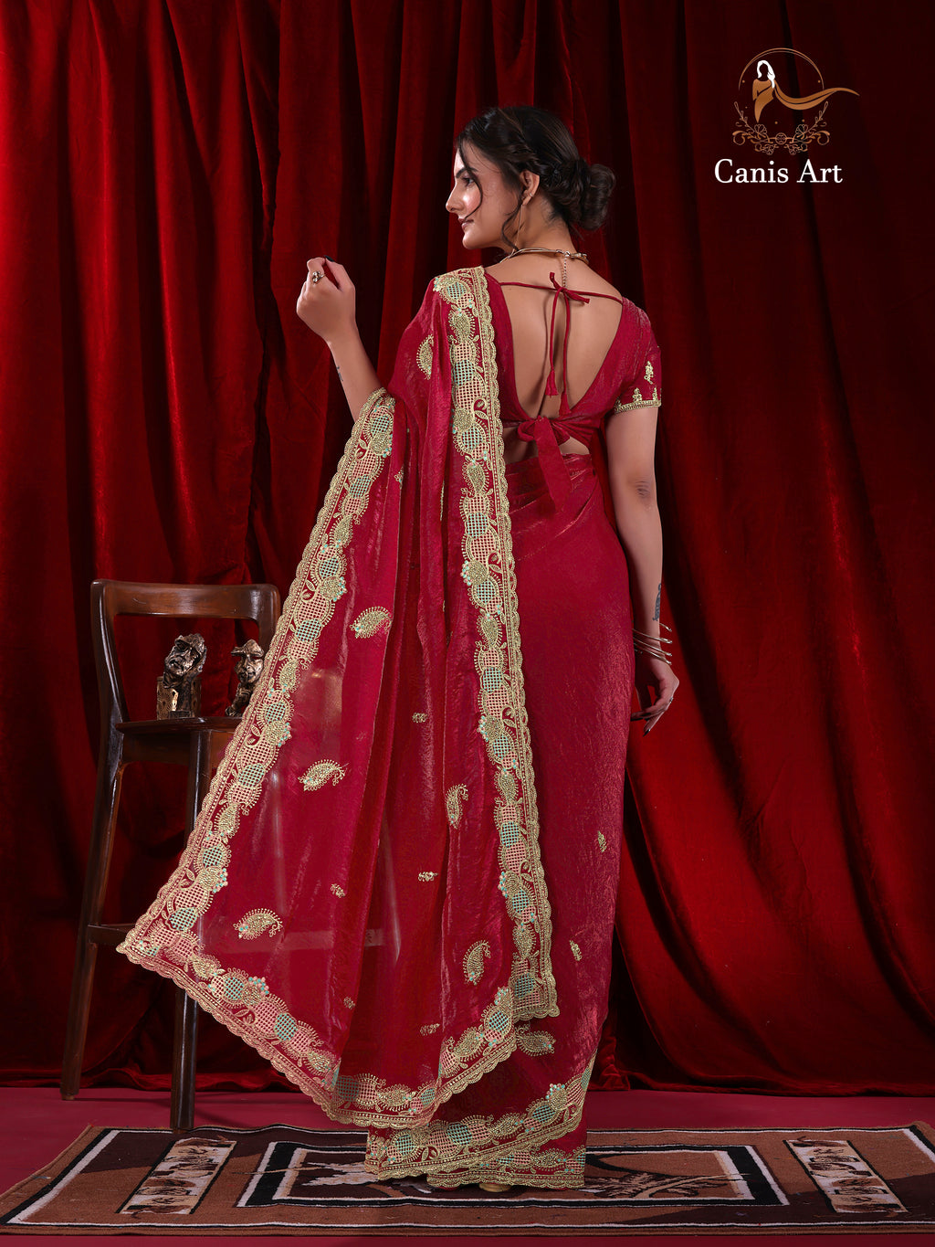 Heavy fendy satin silk