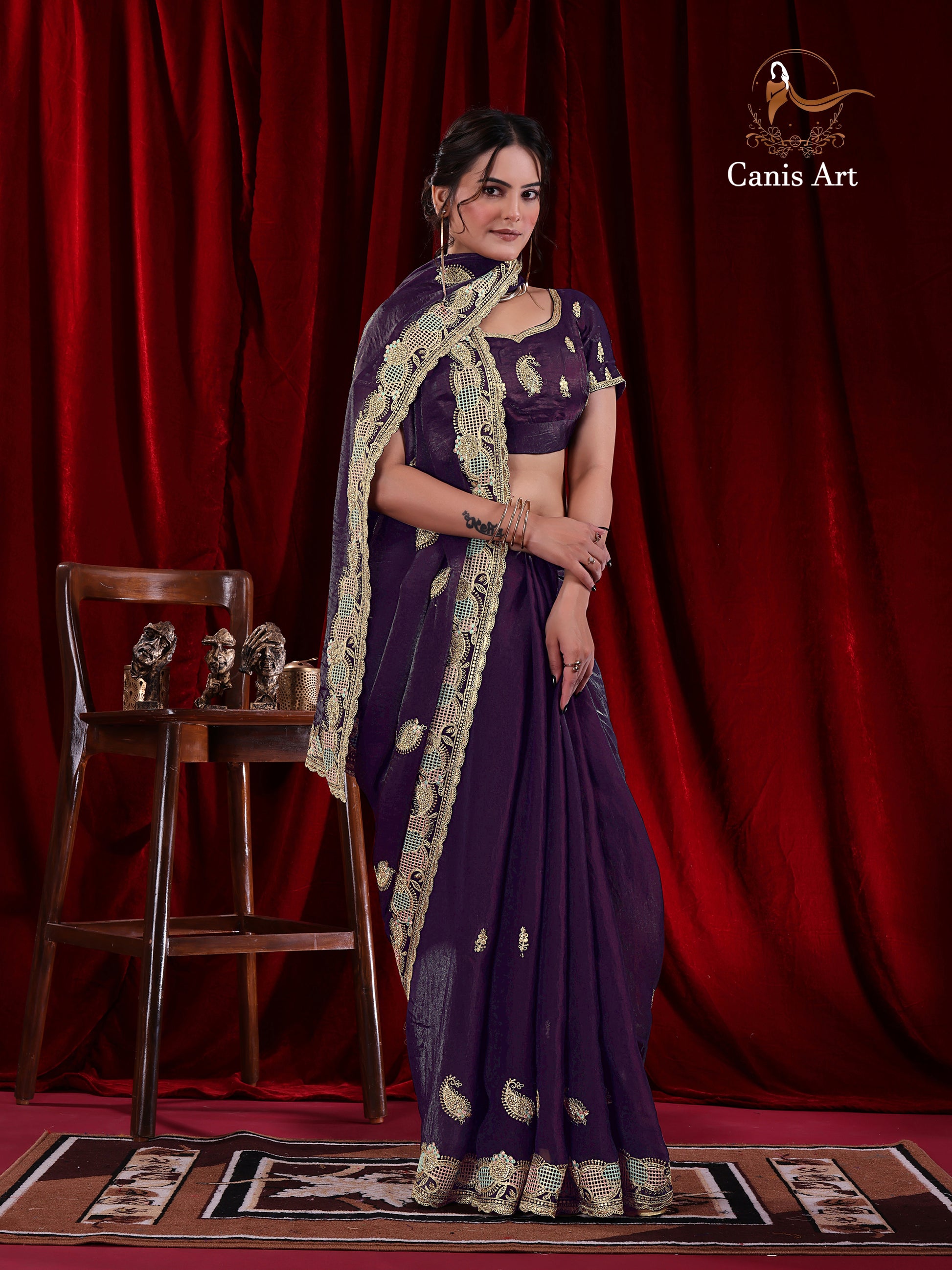 Heavy fendy satin silk