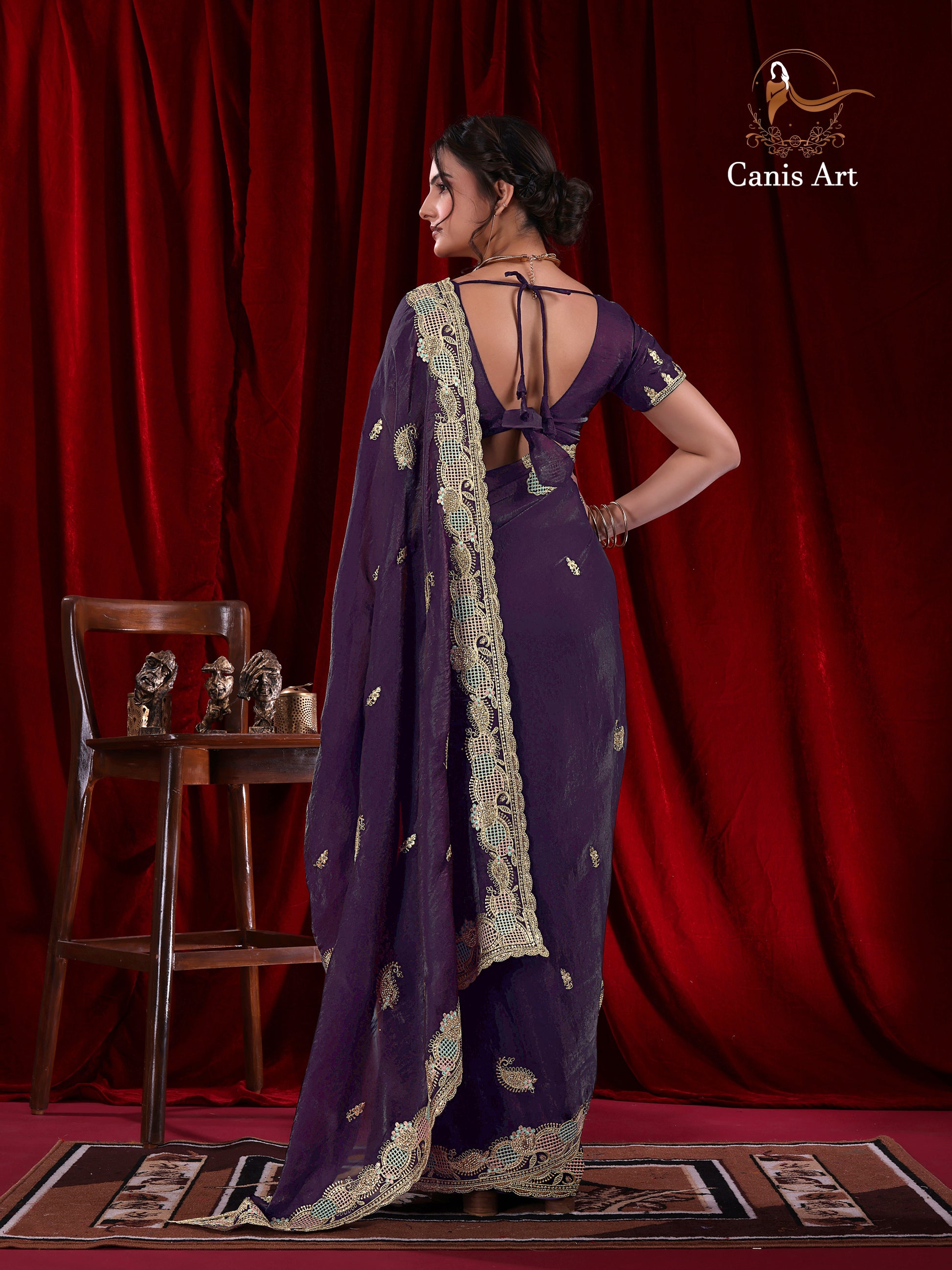 Heavy fendy satin silk