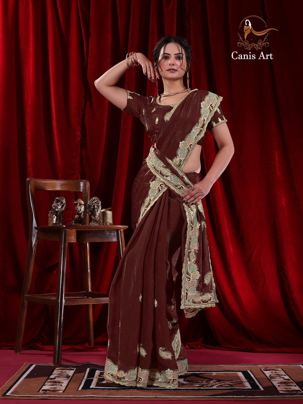 Heavy fendy satin silk