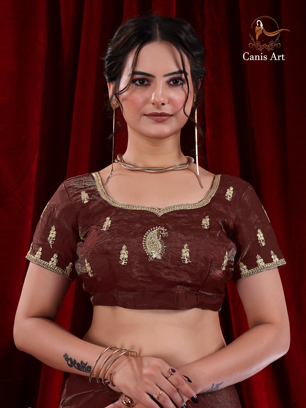 Heavy fendy satin silk