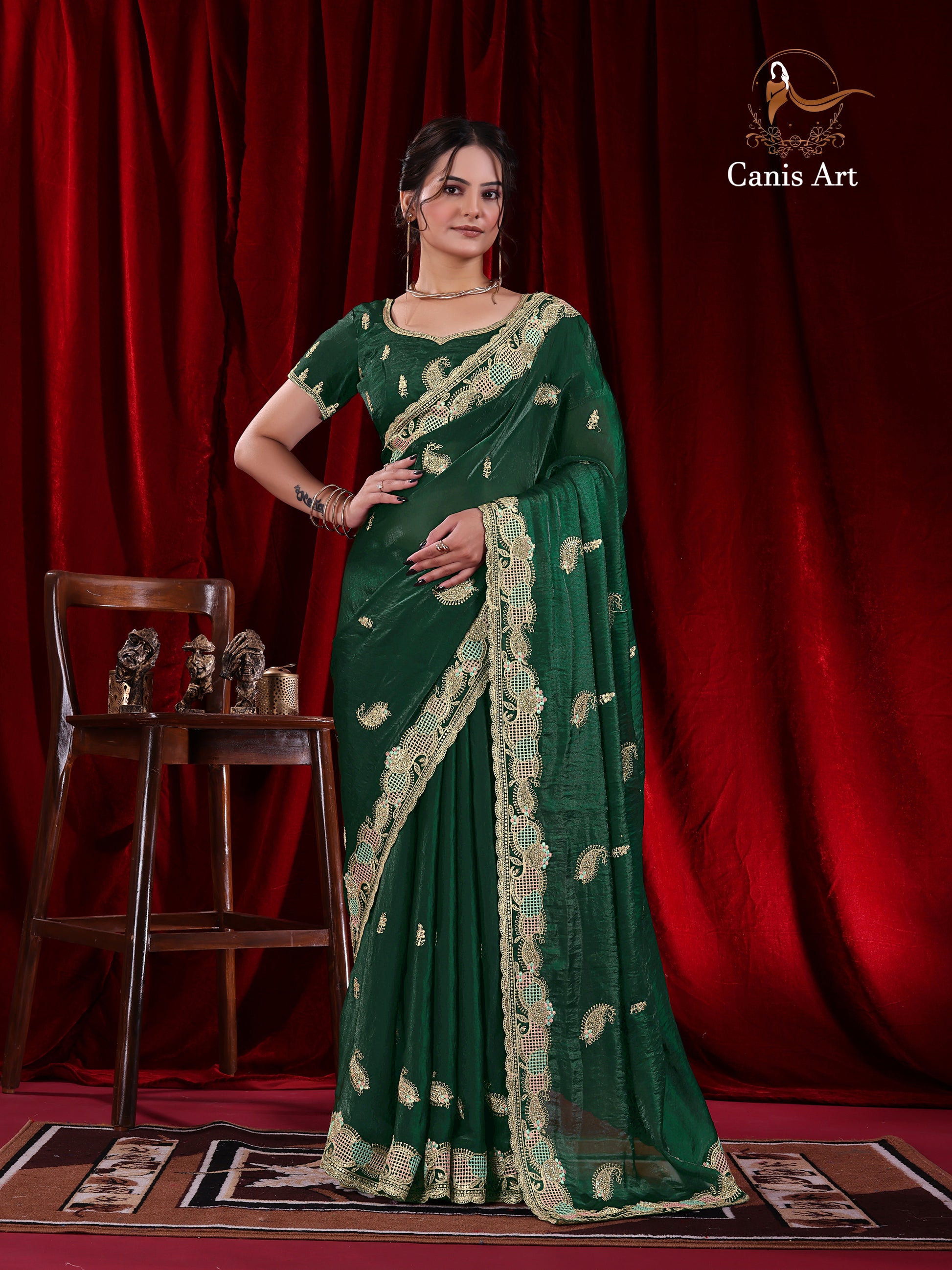 Heavy fendy satin silk