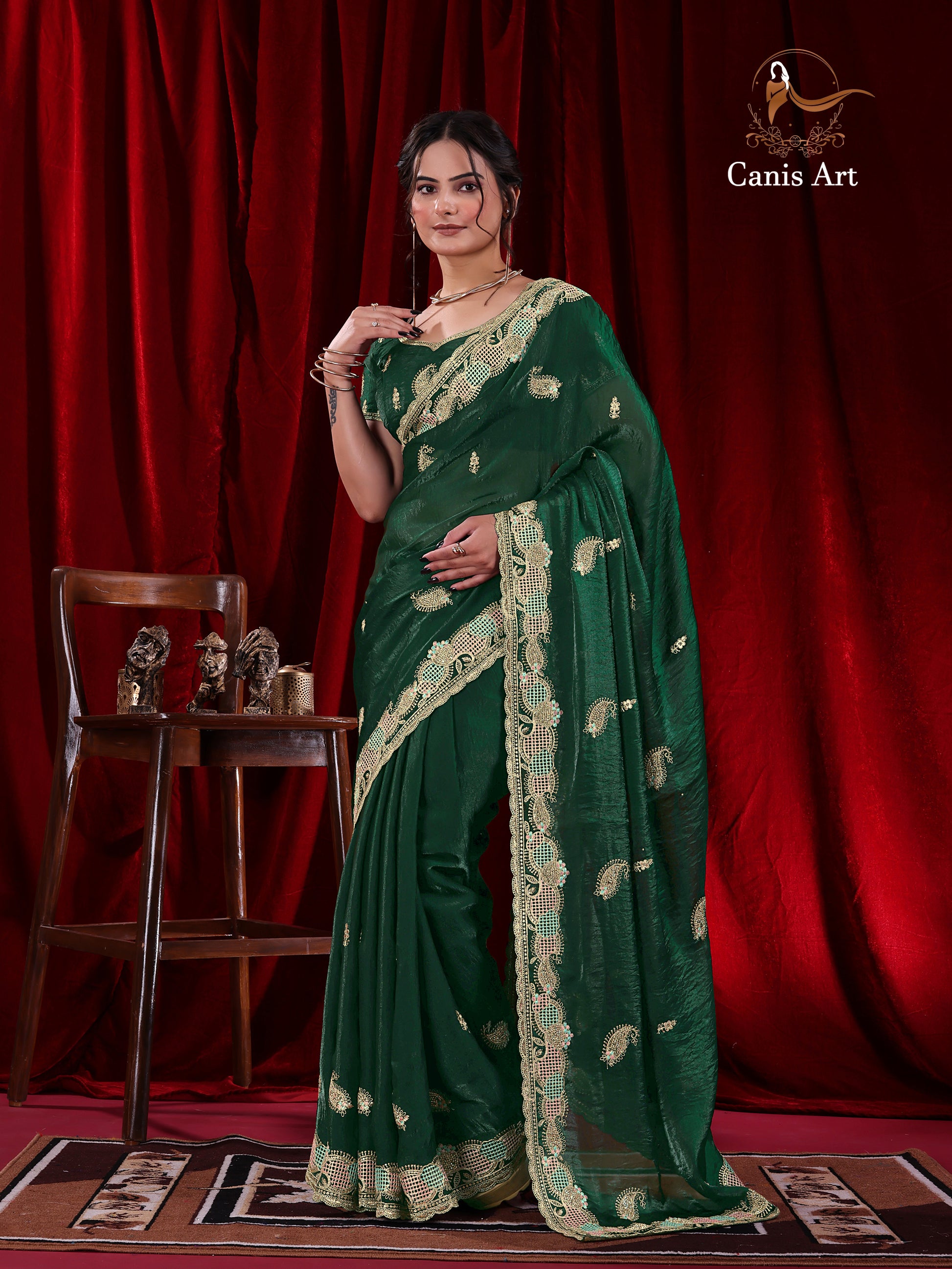 Heavy fendy satin silk