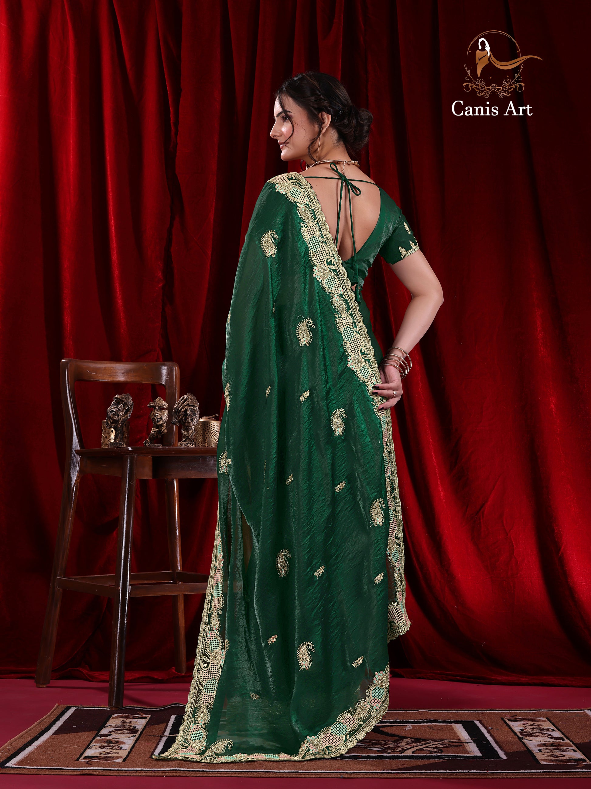 Heavy fendy satin silk
