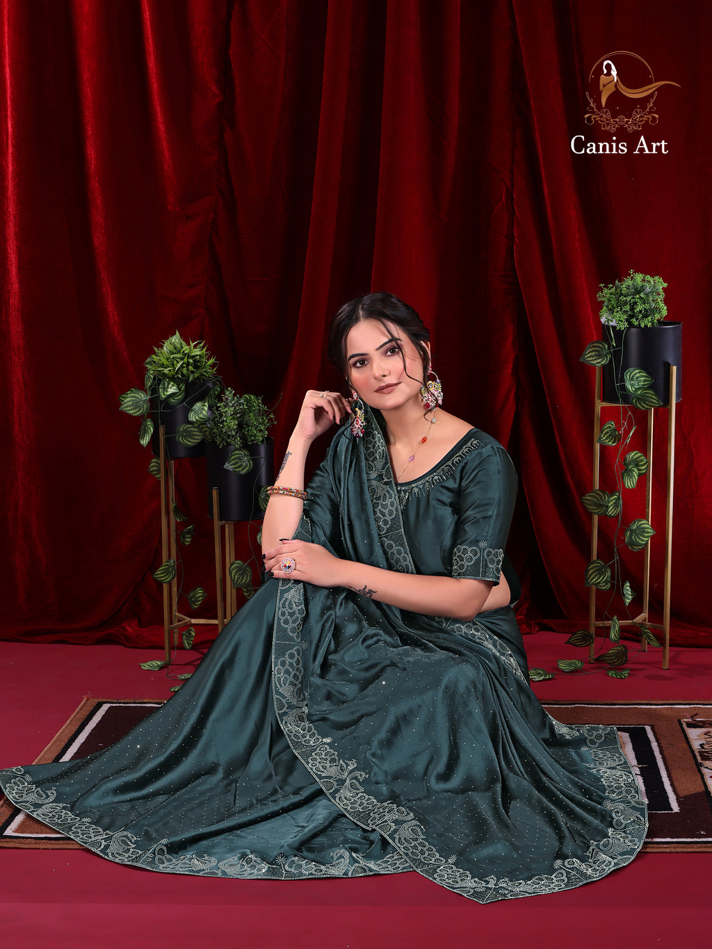 Heavy fendy satin silk