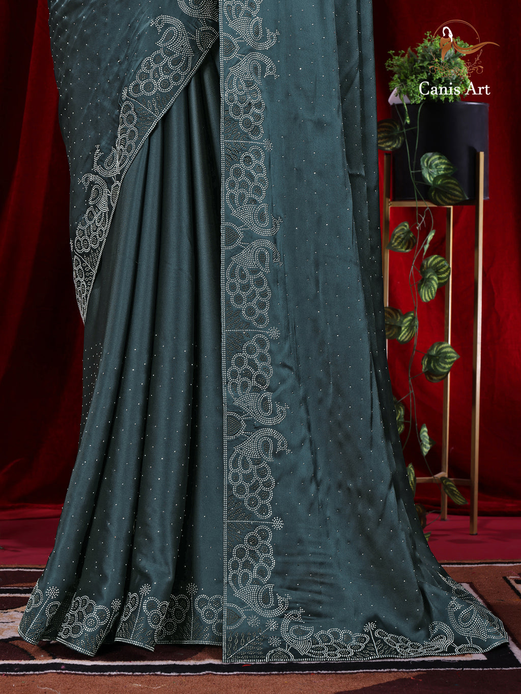Heavy fendy satin silk