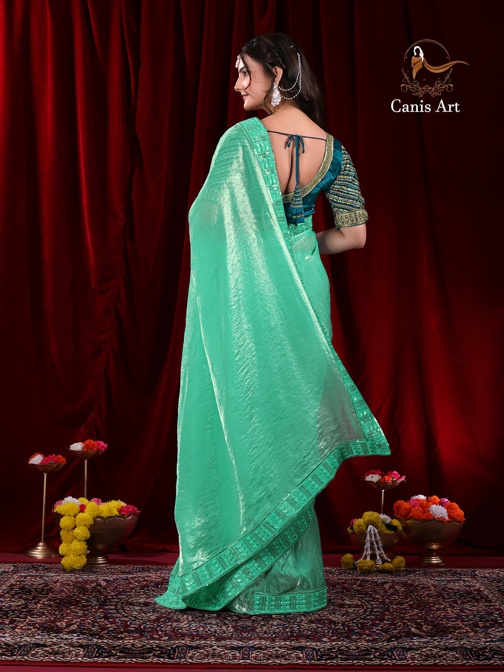 Heavy Fendy satin silk