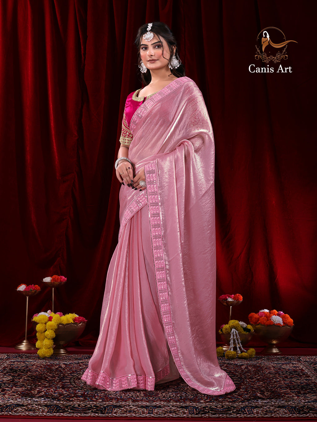 Heavy Fendy satin silk