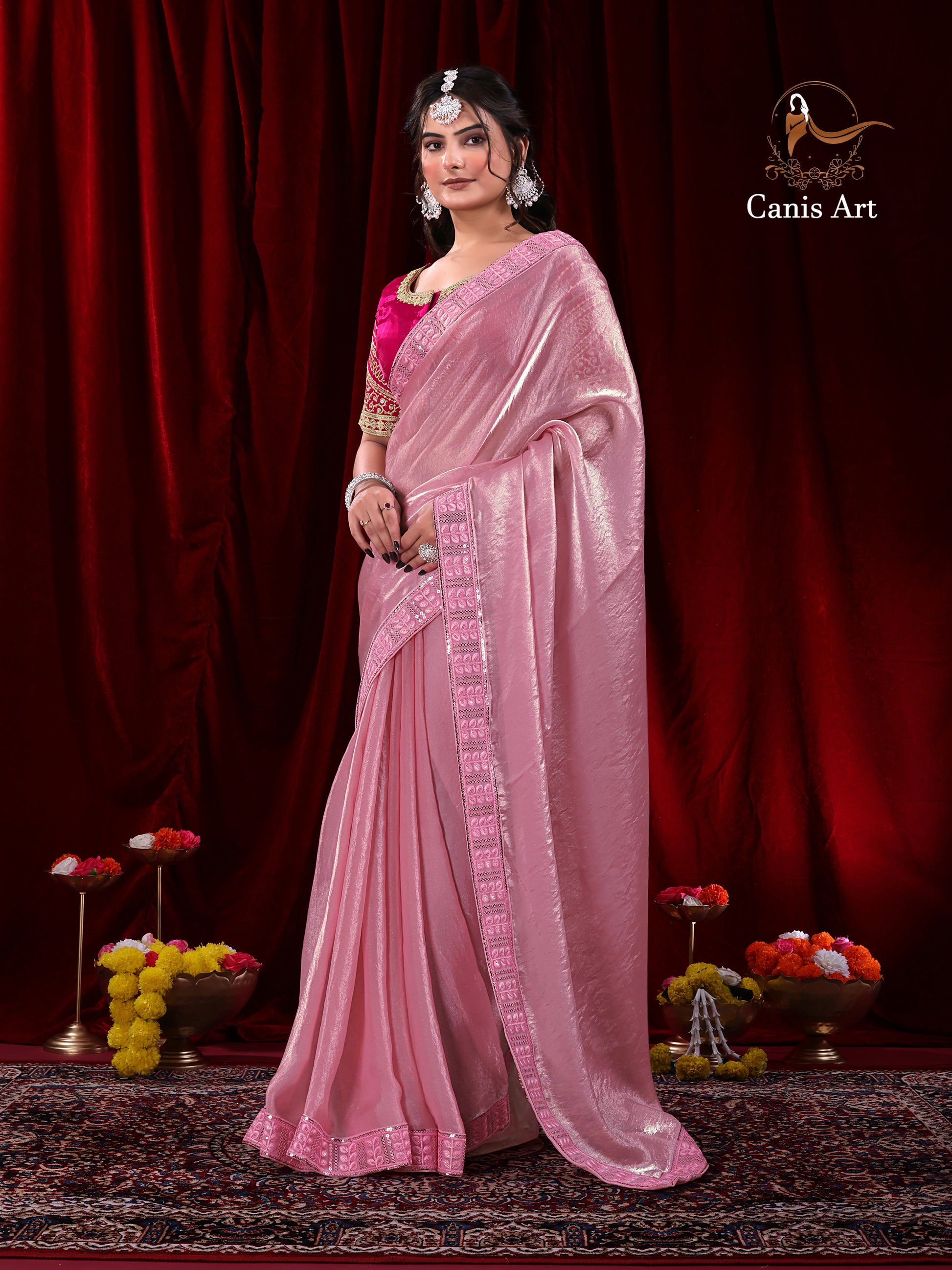 Heavy Fendy satin silk