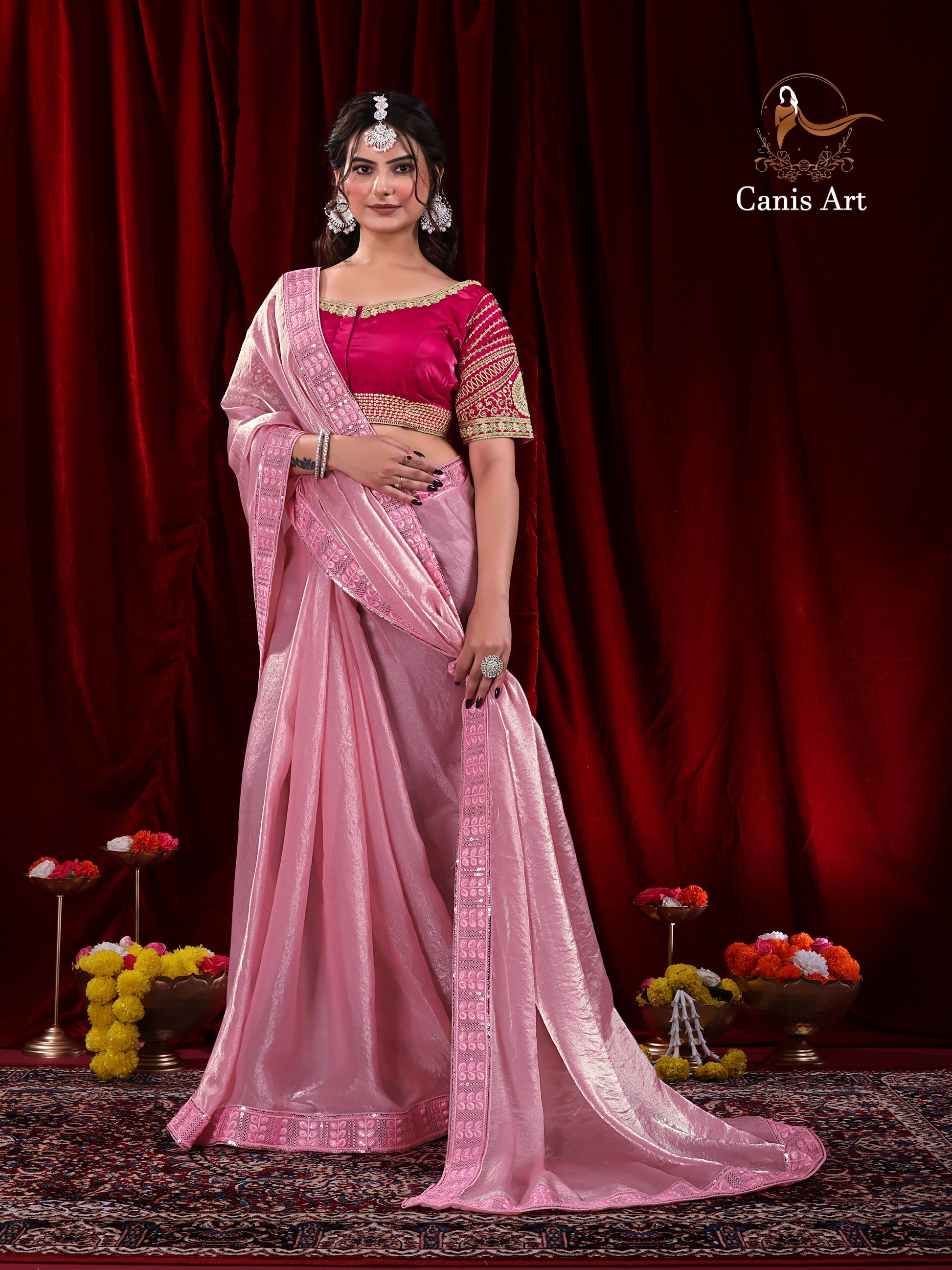 Heavy Fendy satin silk