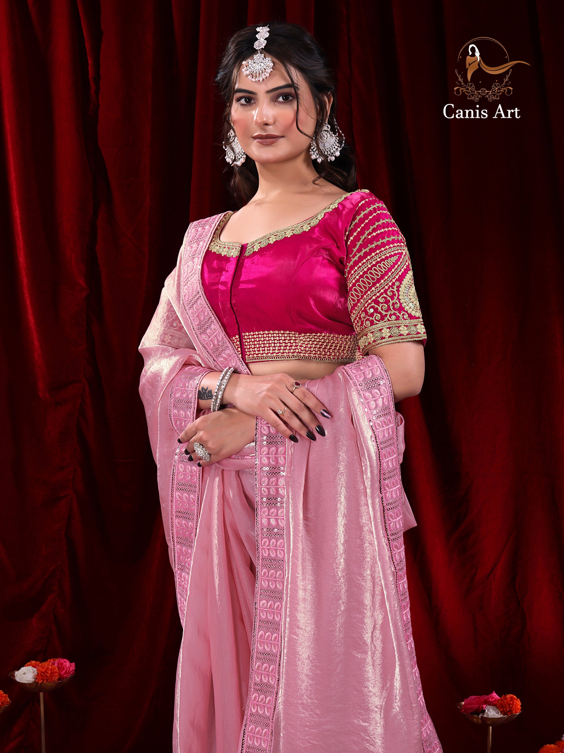 Heavy Fendy satin silk