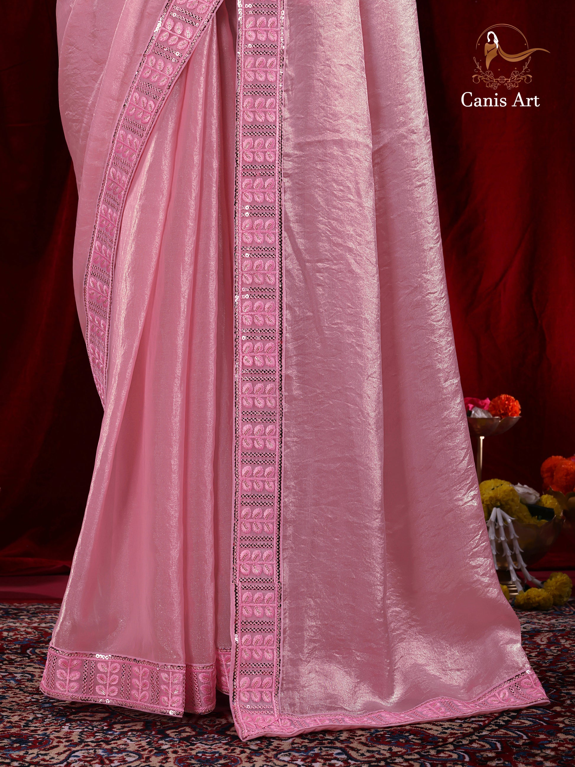 Heavy Fendy satin silk