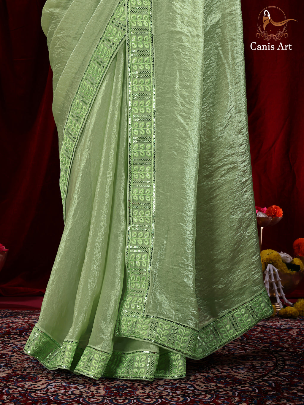 Heavy Fendy satin silk