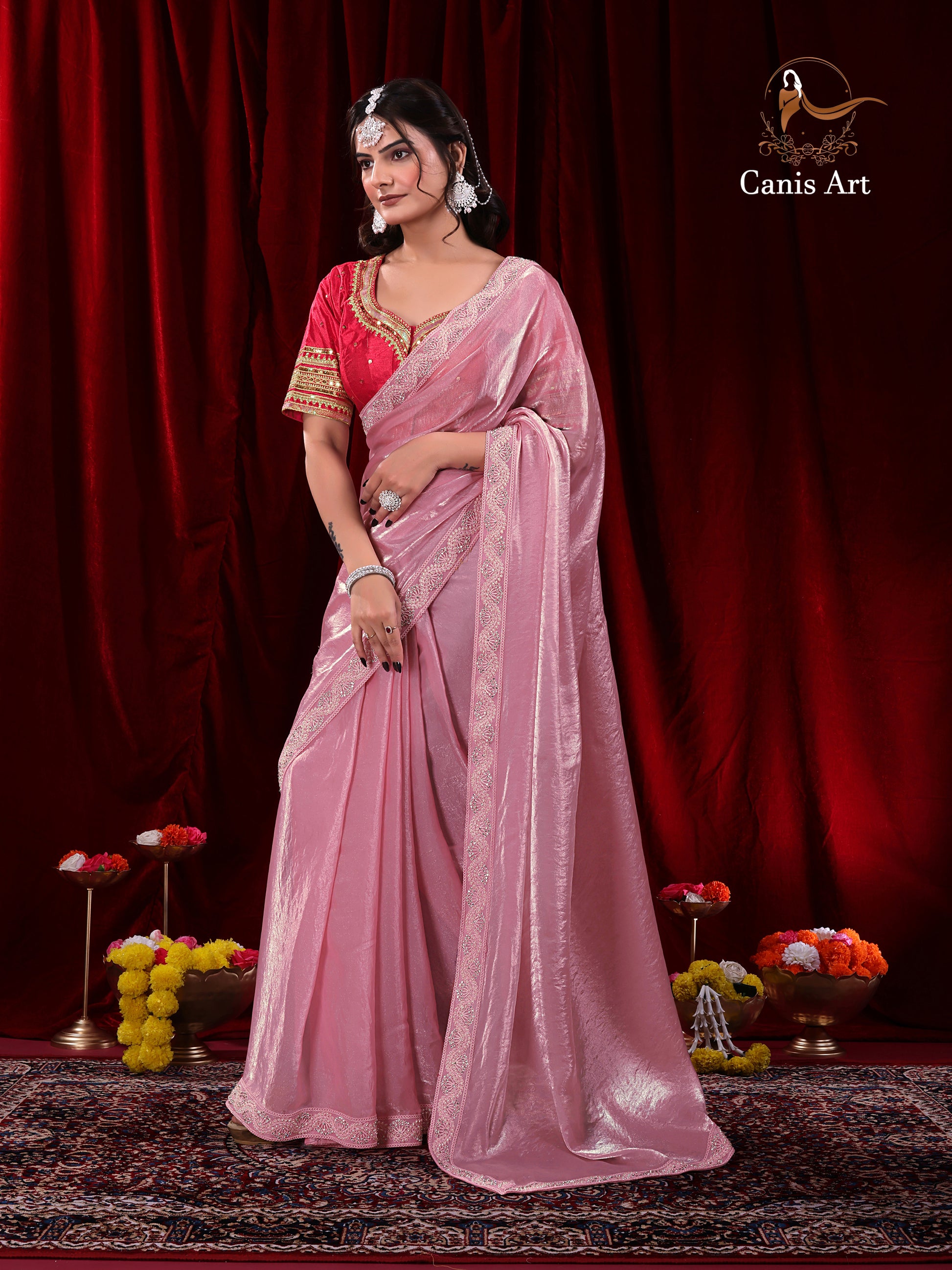Heavy Fendy satin silk