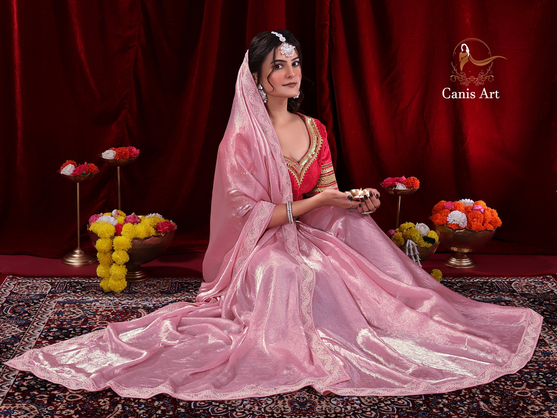 Heavy Fendy satin silk