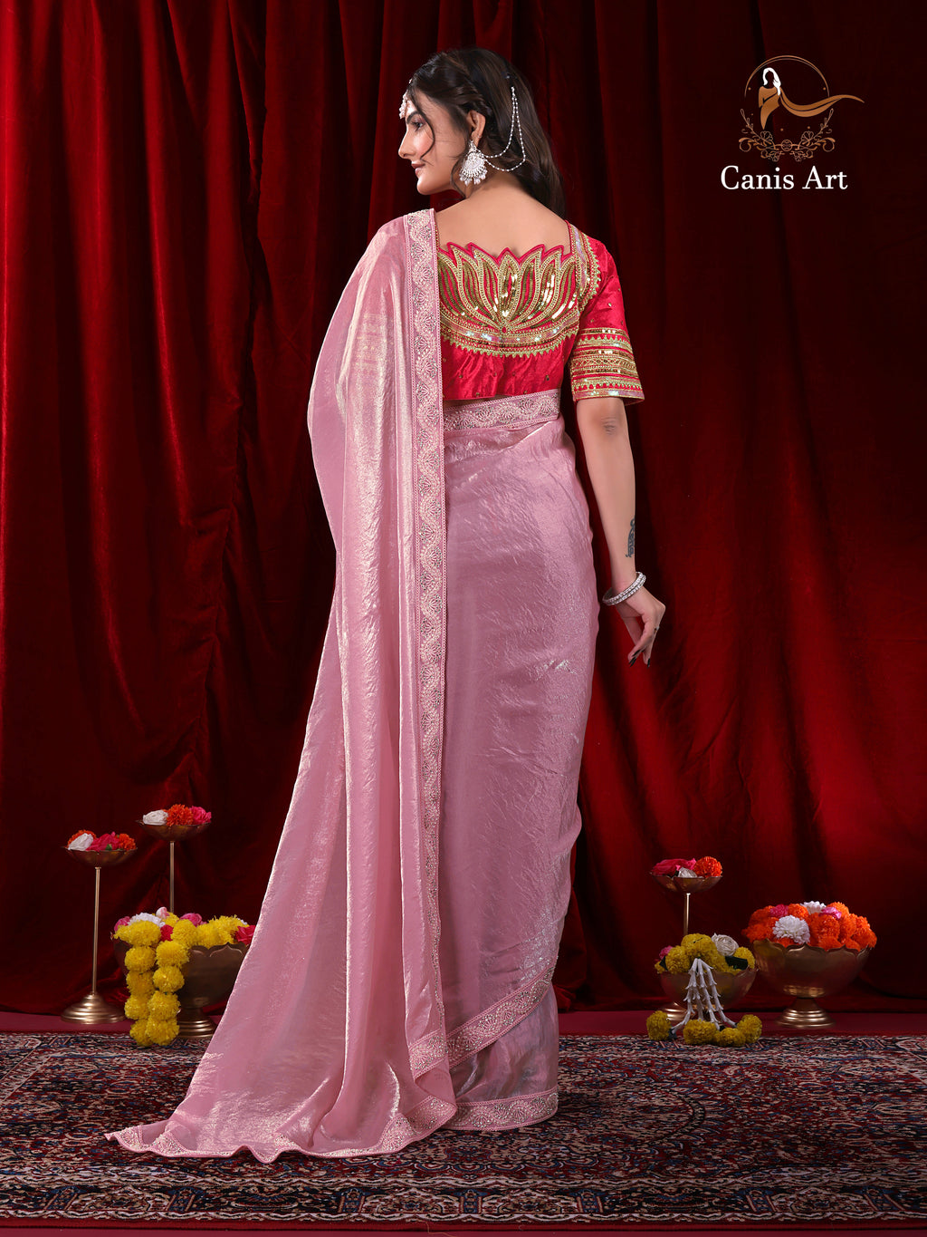 Heavy Fendy satin silk