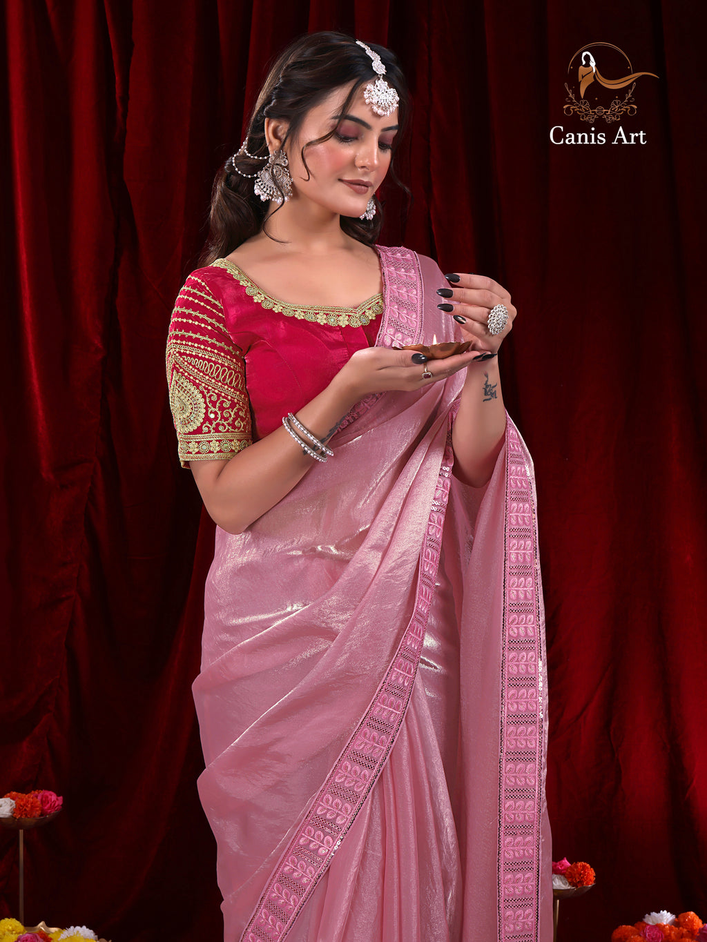 Heavy Fendy satin silk