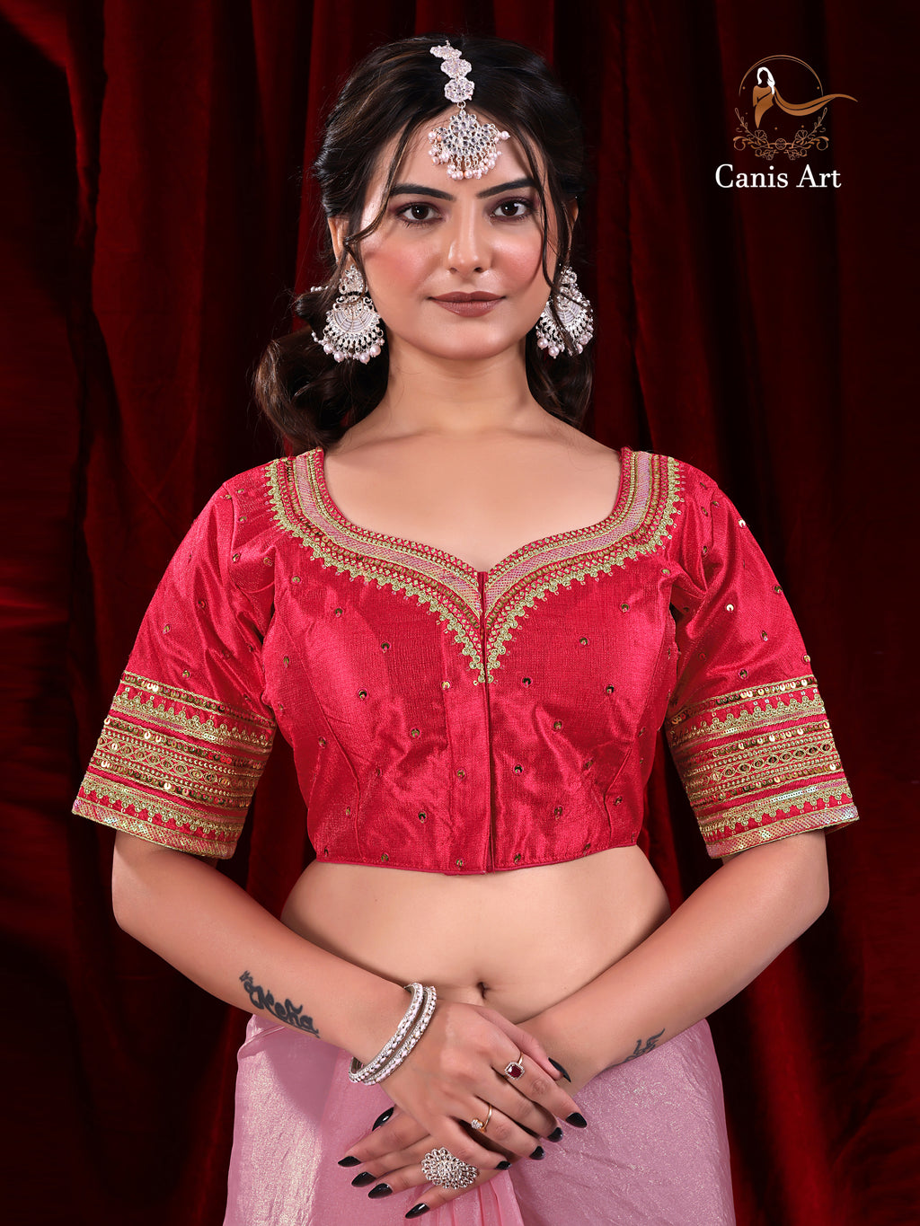Heavy Fendy satin silk