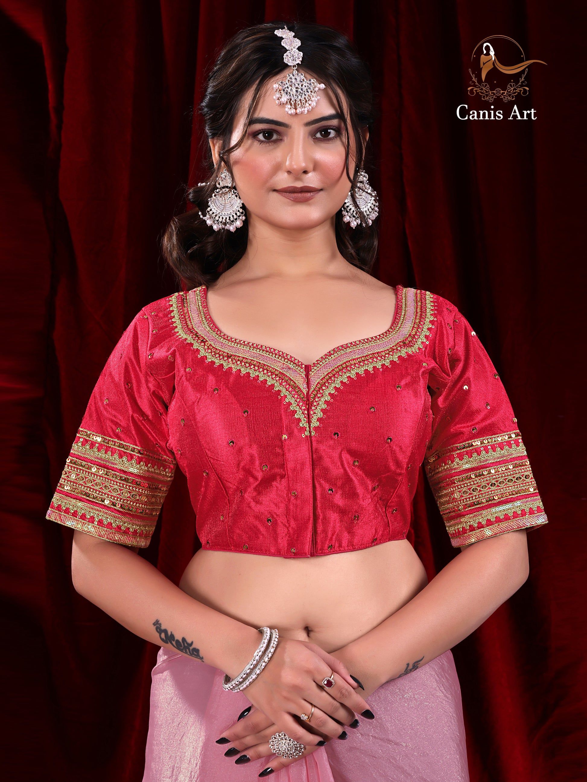 Heavy Fendy satin silk