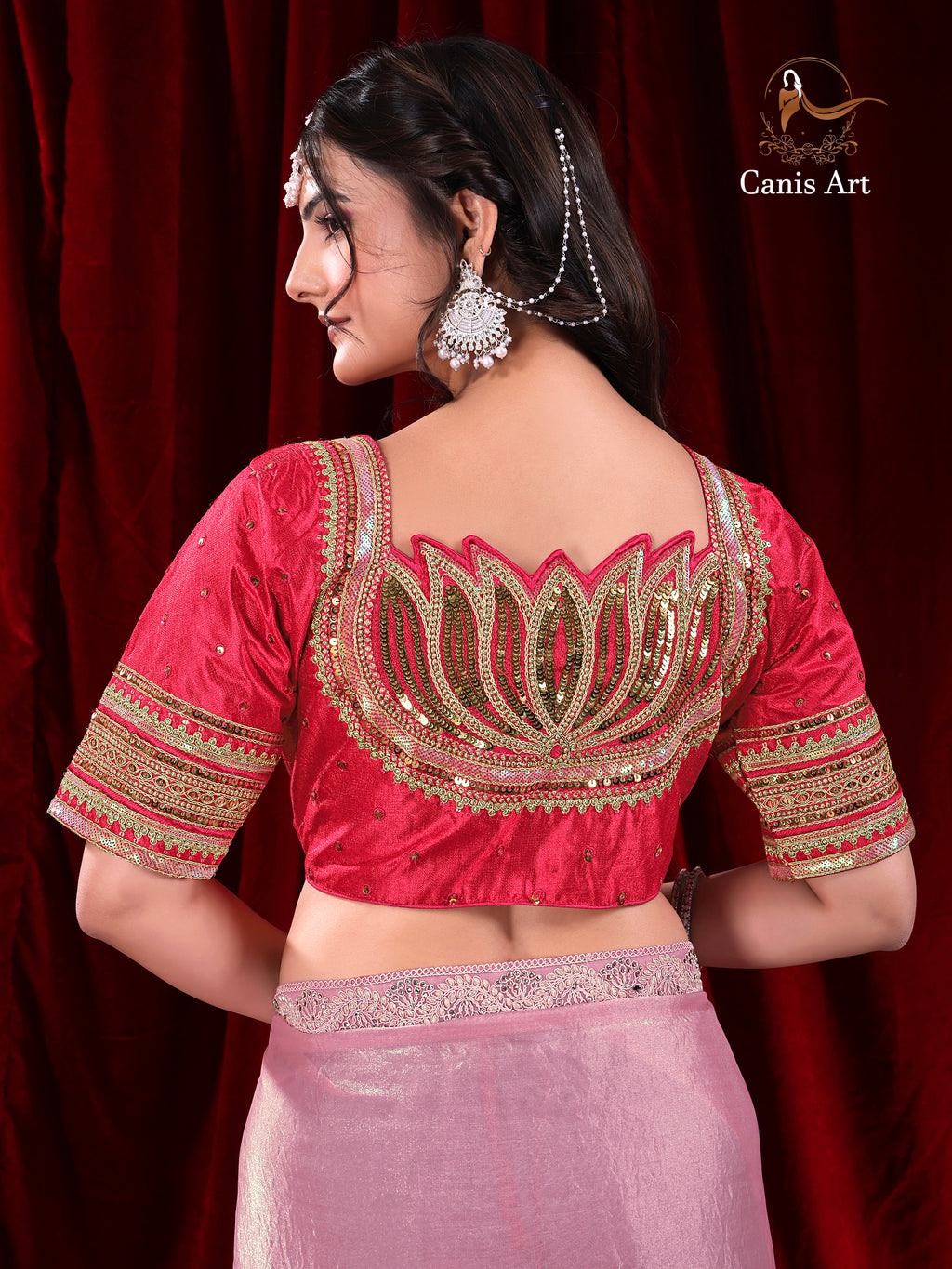 Heavy Fendy satin silk
