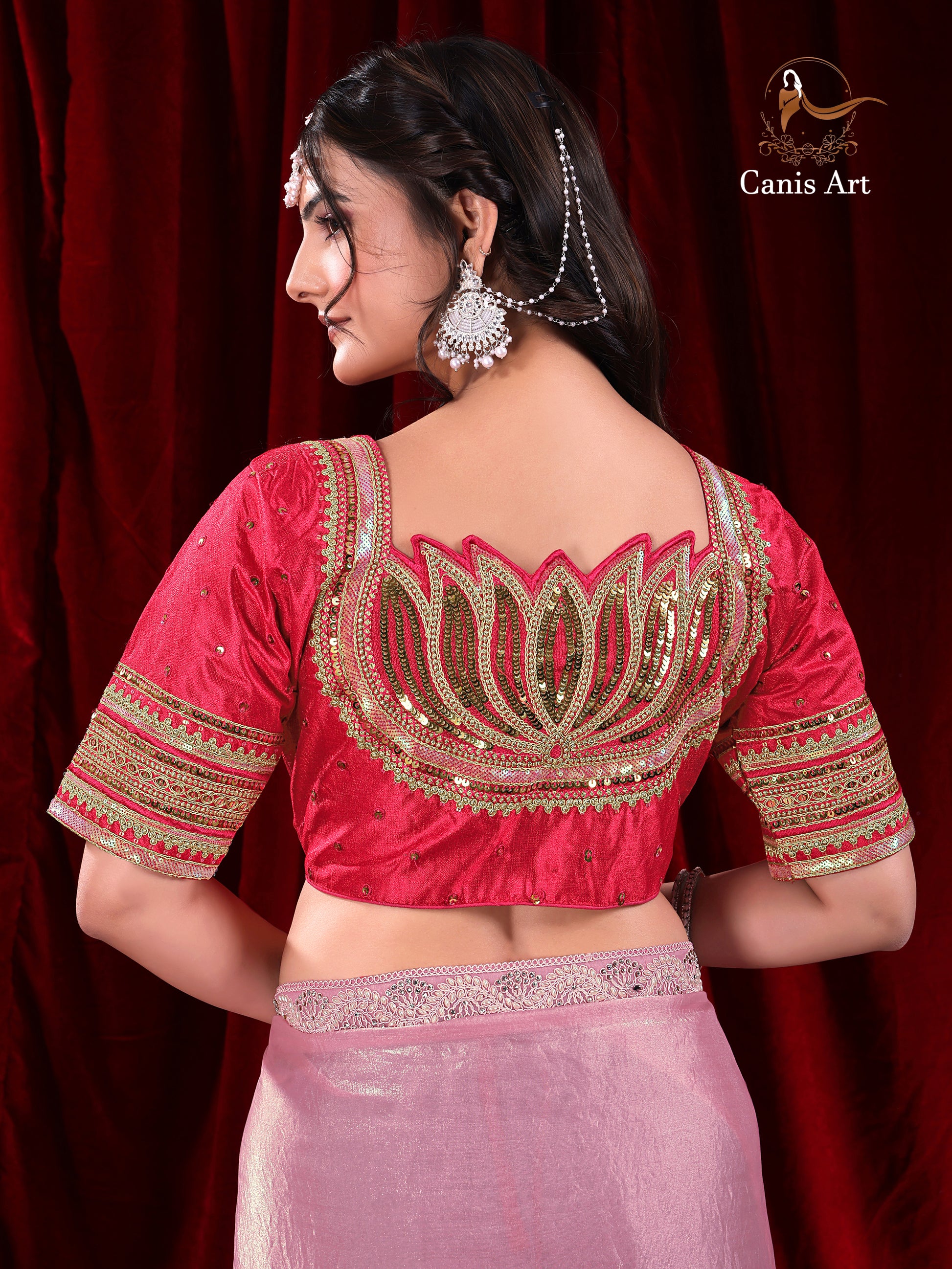 Heavy Fendy satin silk