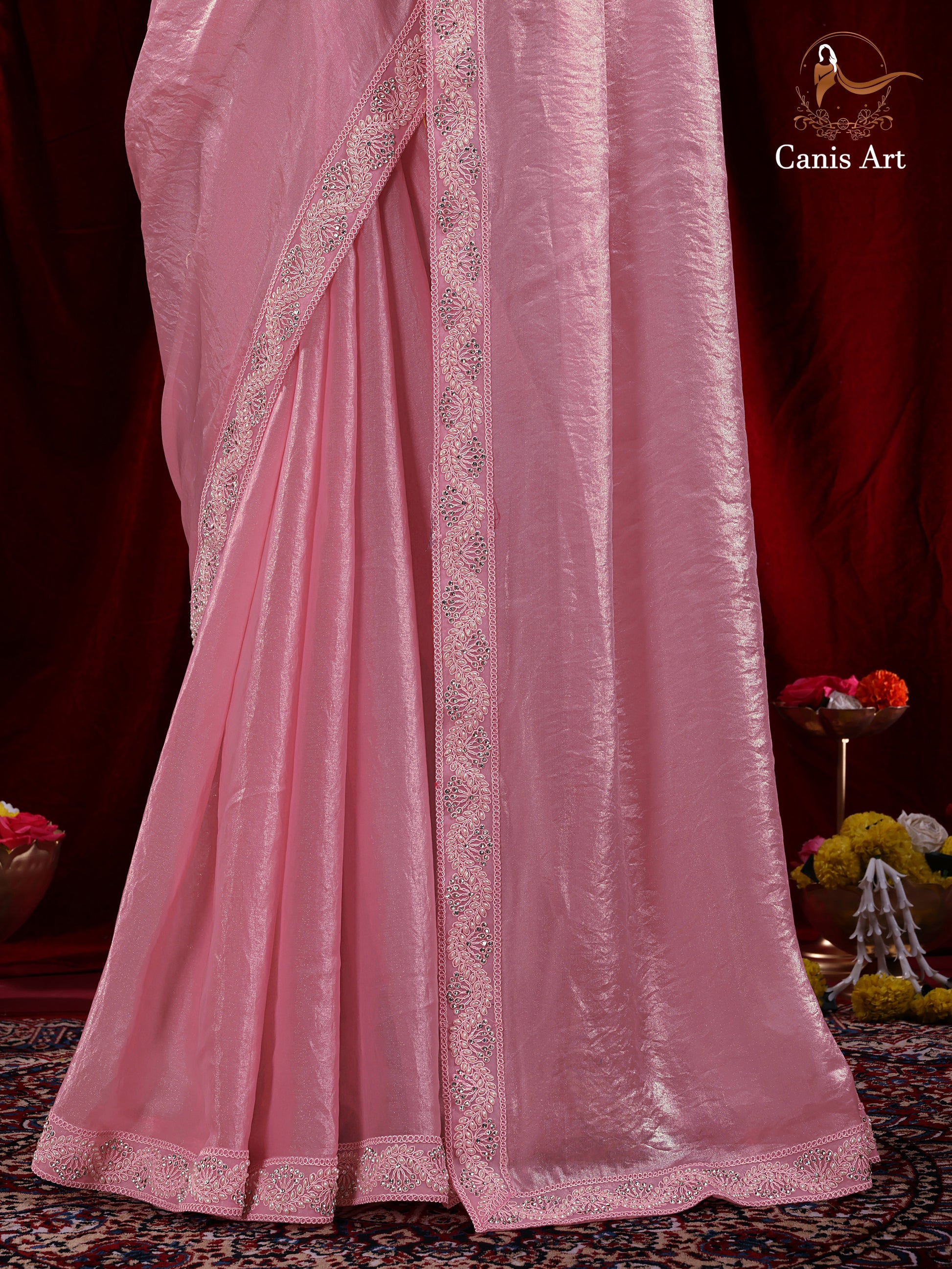 Heavy Fendy satin silk