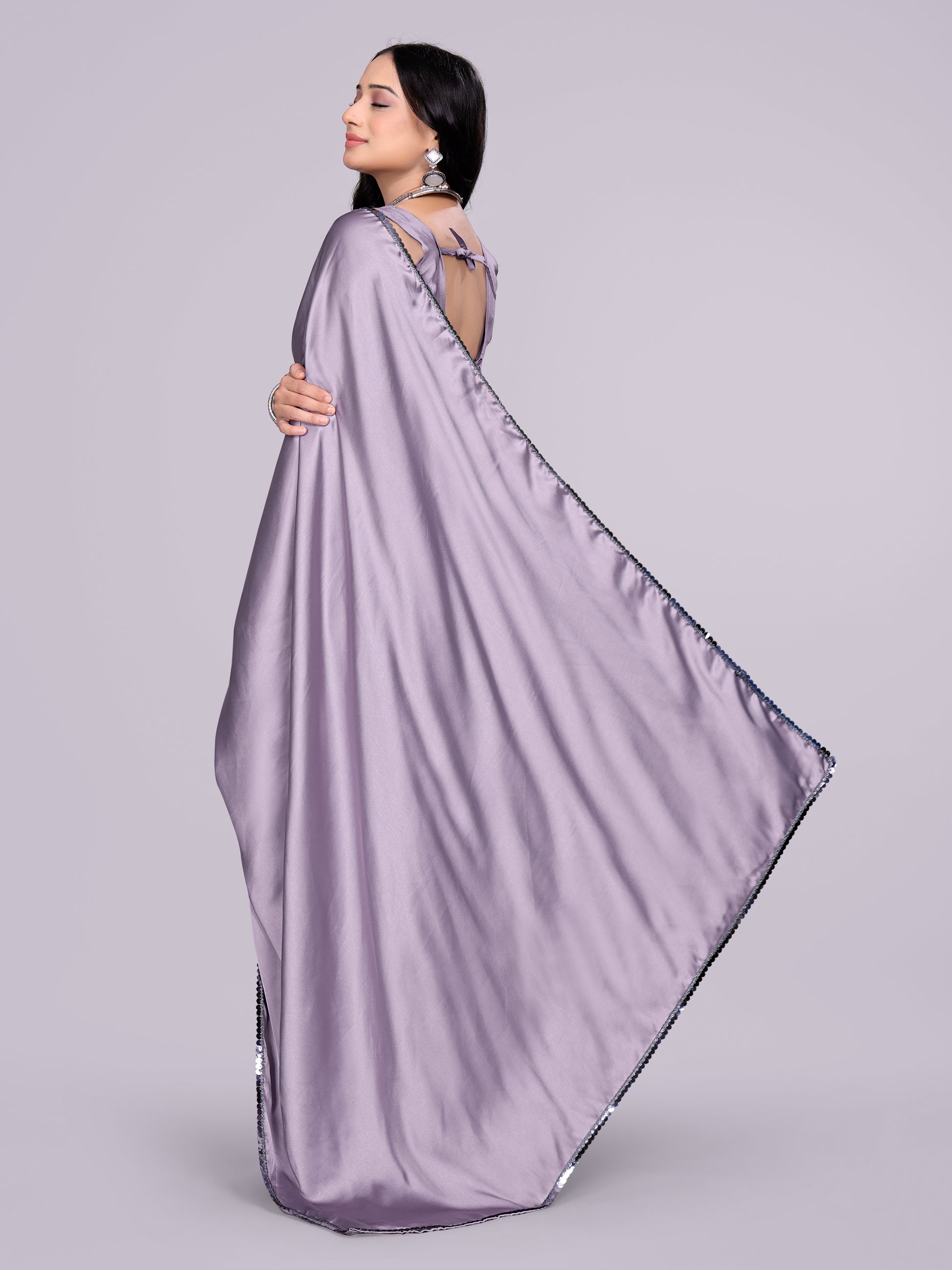 lavender black - half black
