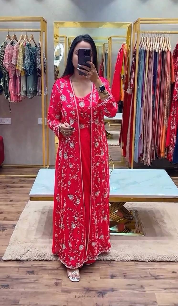 Ready-to-Wear Drape Saree with Full Koti