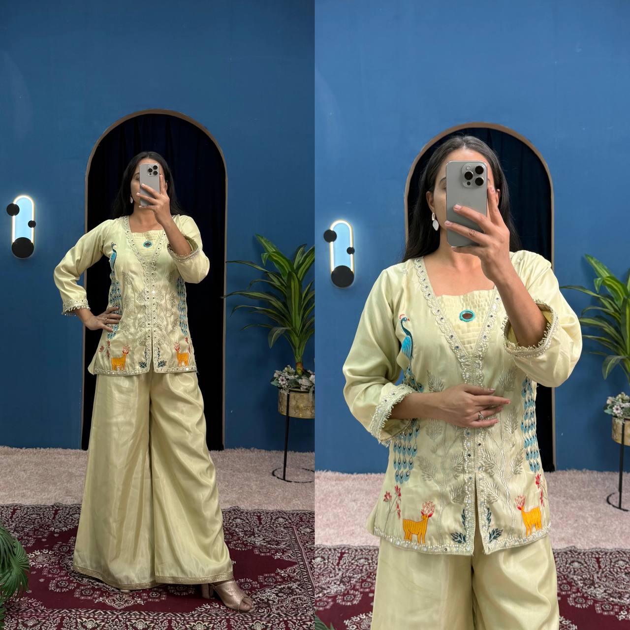 Exclusive Embroidered Co-Ord Set