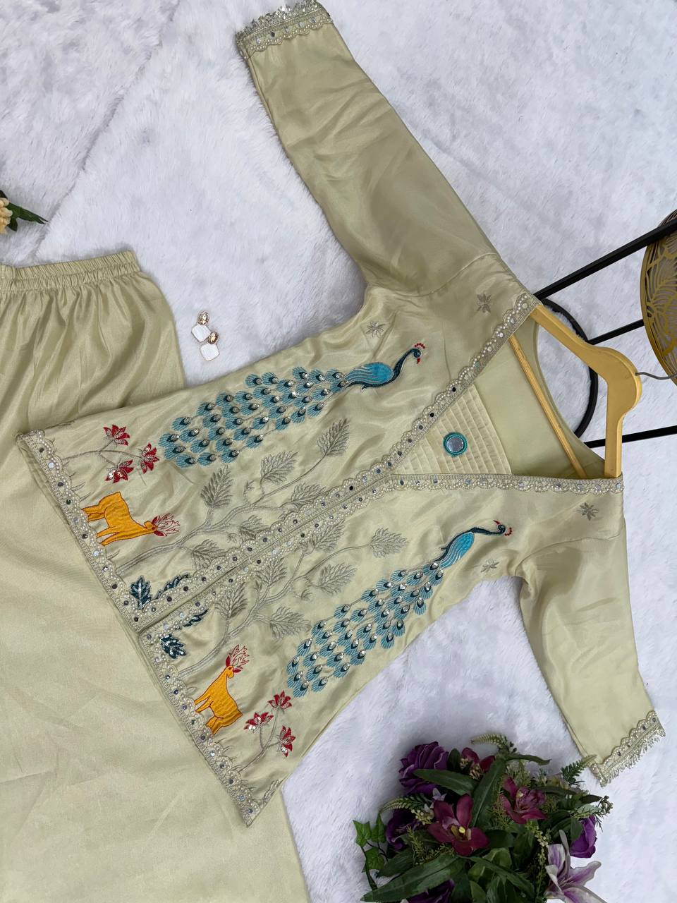 Exclusive Embroidered Co-Ord Set