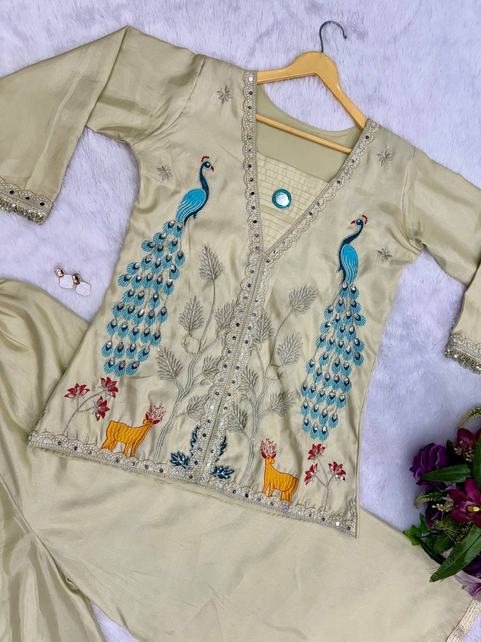Exclusive Embroidered Co-Ord Set