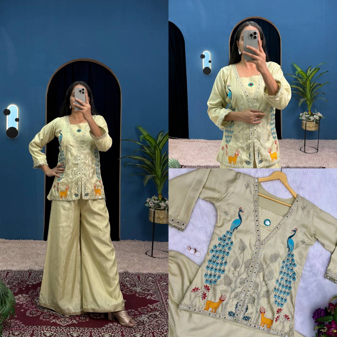 Exclusive Embroidered Co-Ord Set