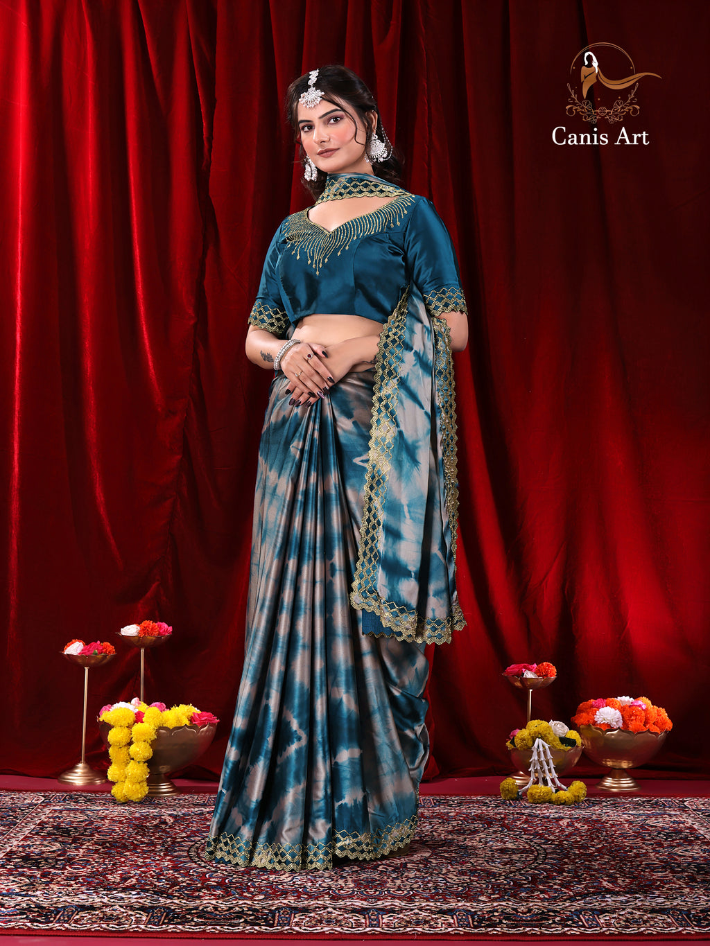 Heavy fendy satin silk