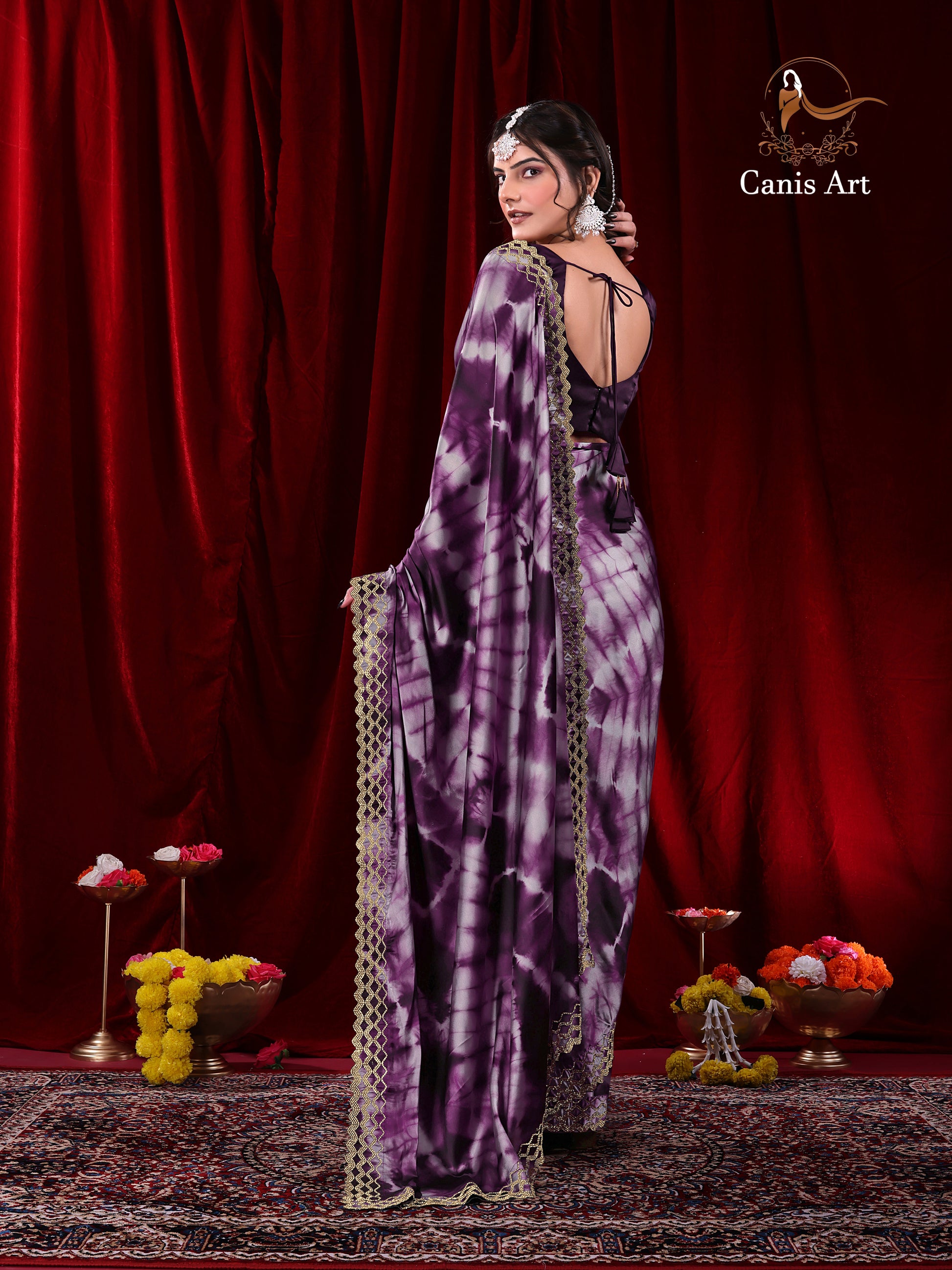 Heavy fendy satin silk