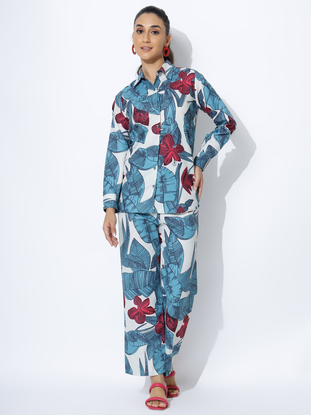 Cotton Rayon Co-Ords Set