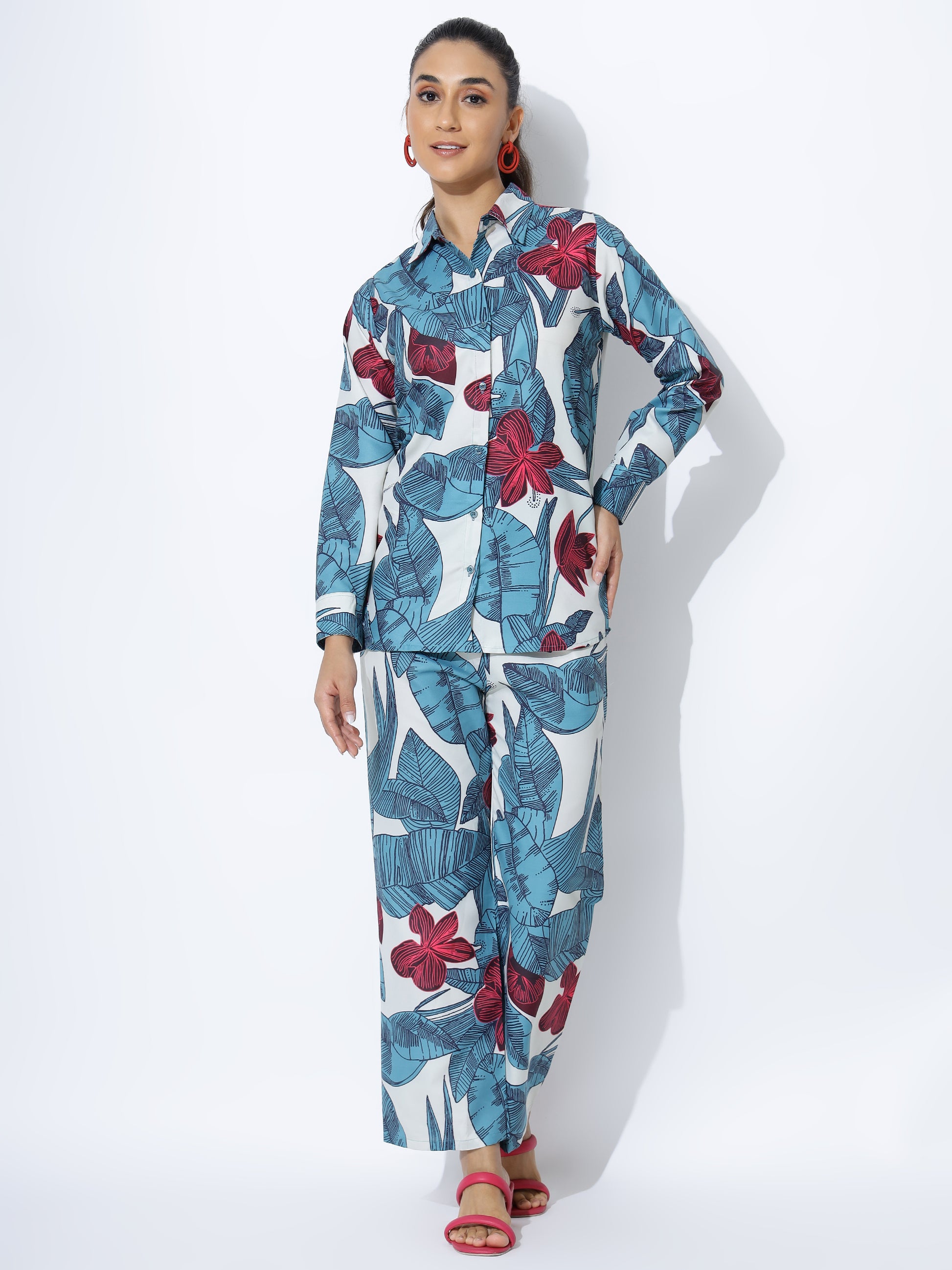 Cotton Rayon Co-Ords Set