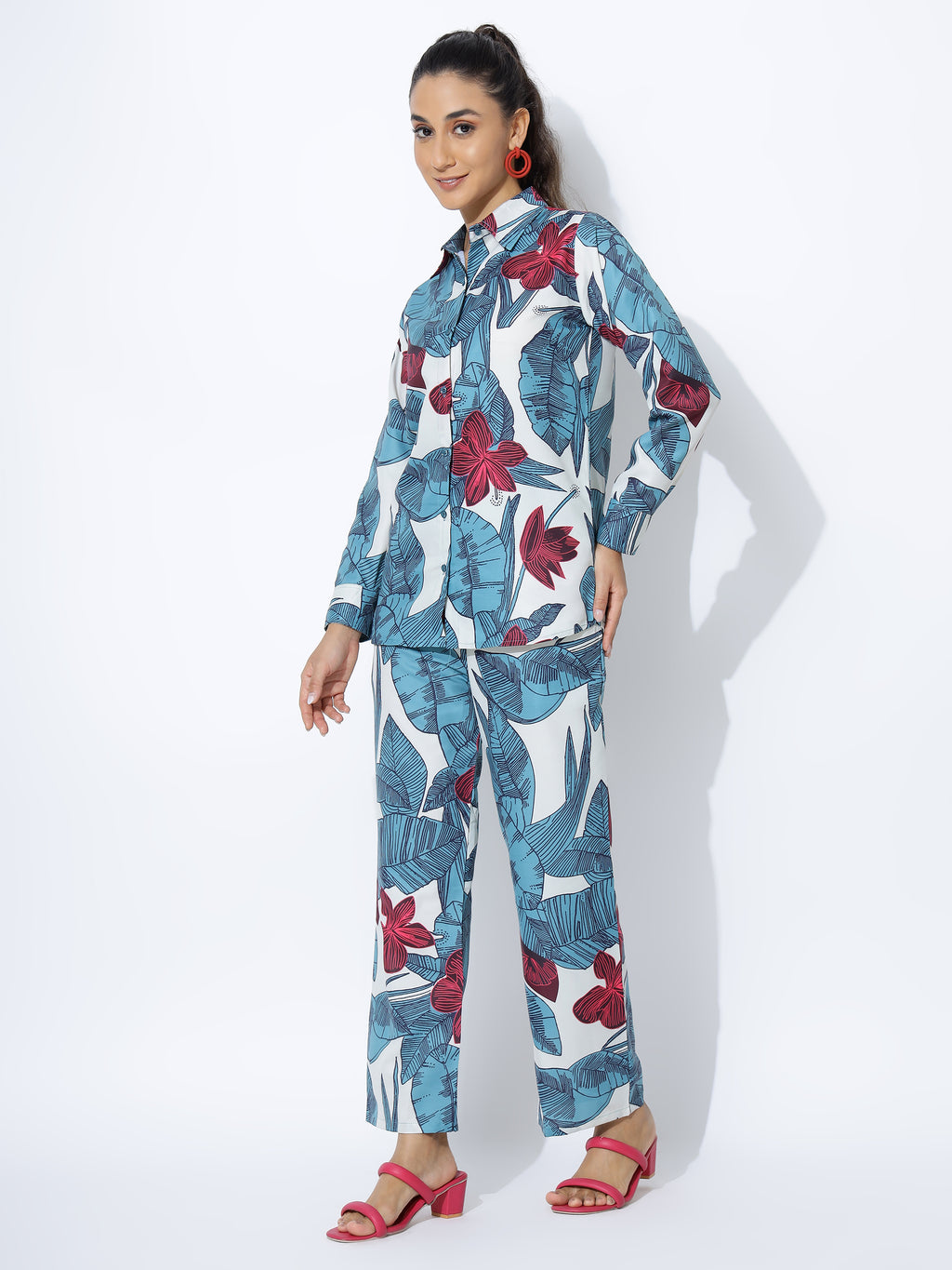 Cotton Rayon Co-Ords Set