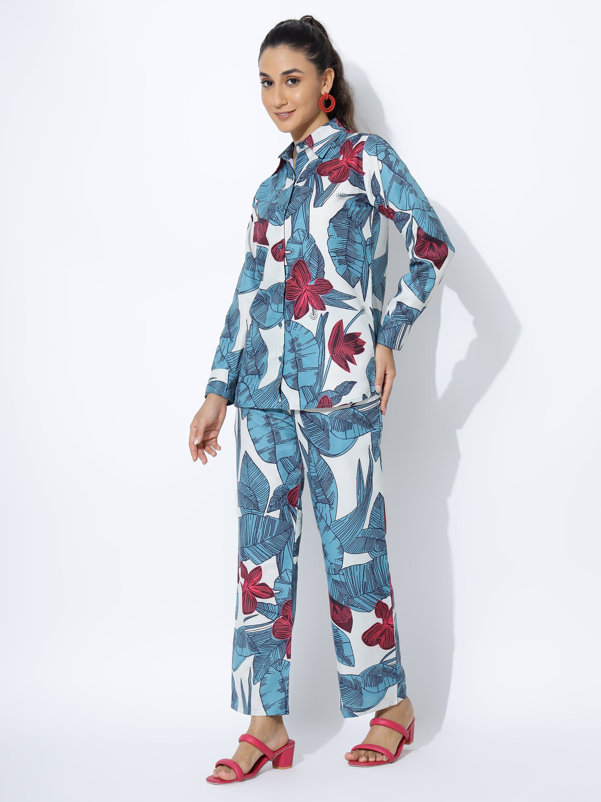 Cotton Rayon Co-Ords Set