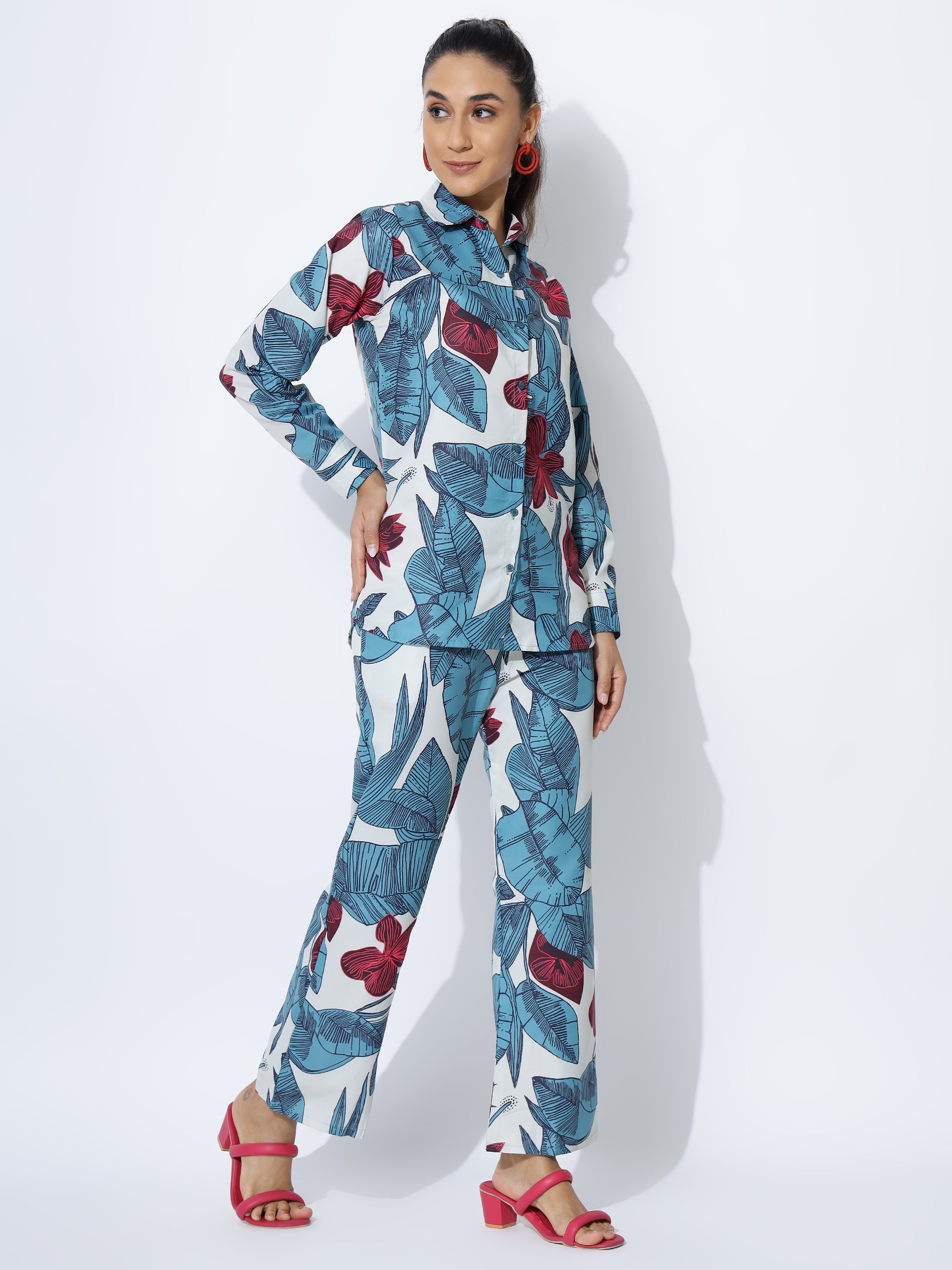 Cotton Rayon Co-Ords Set
