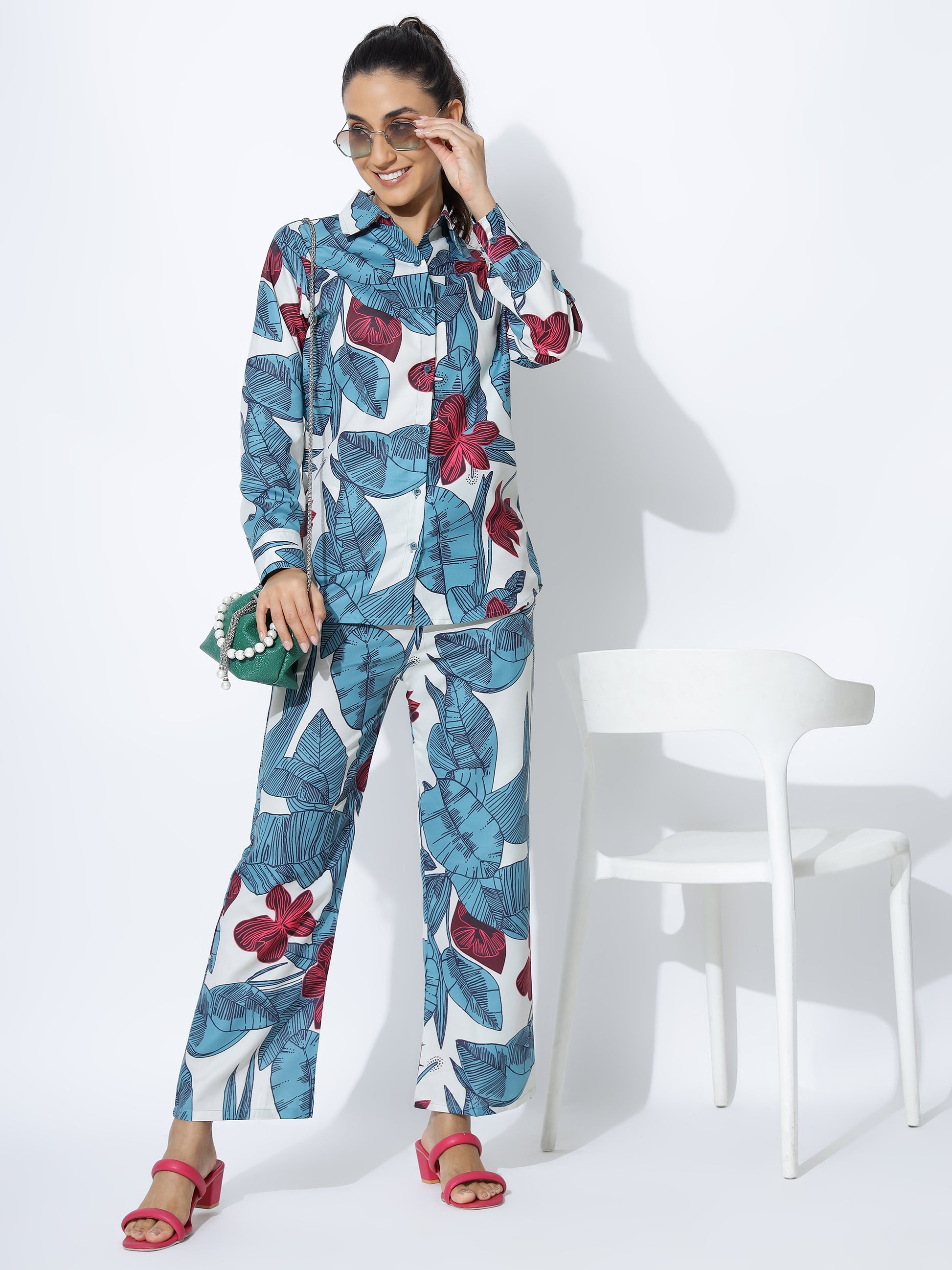Cotton Rayon Co-Ords Set
