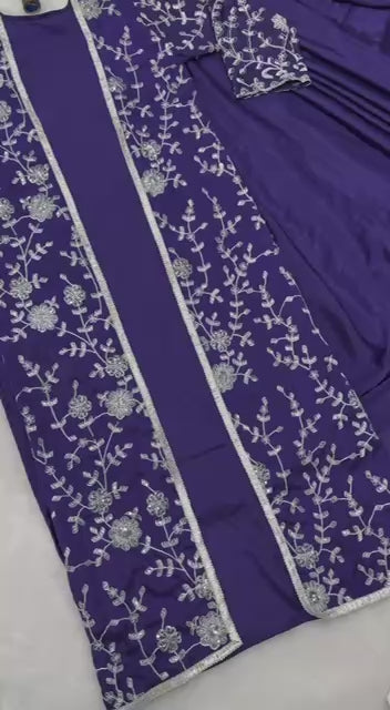 Ready-to-Wear Drape Saree with Full Koti