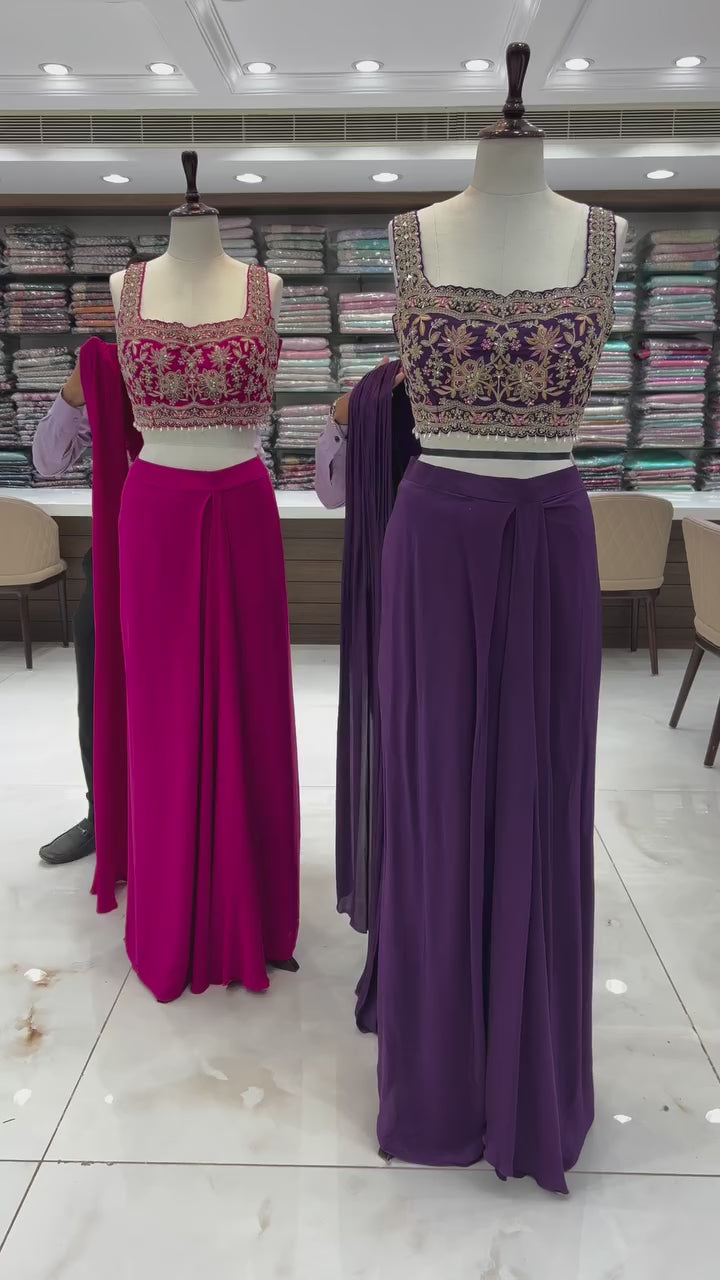 Indo-Western Ready-to-Wear Drape Saree